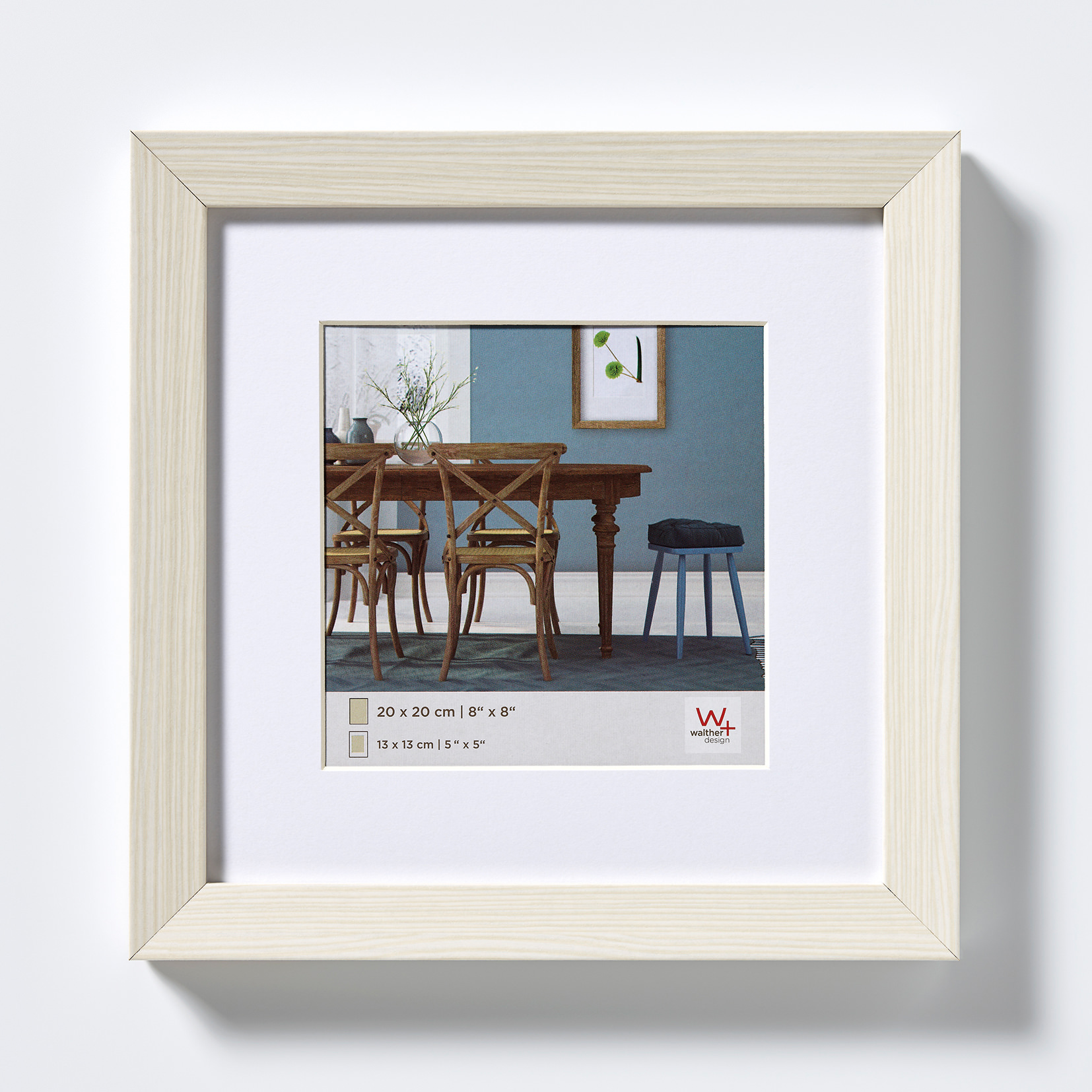 Holz Bilderrahmen Fiorito inkl. Passepartout