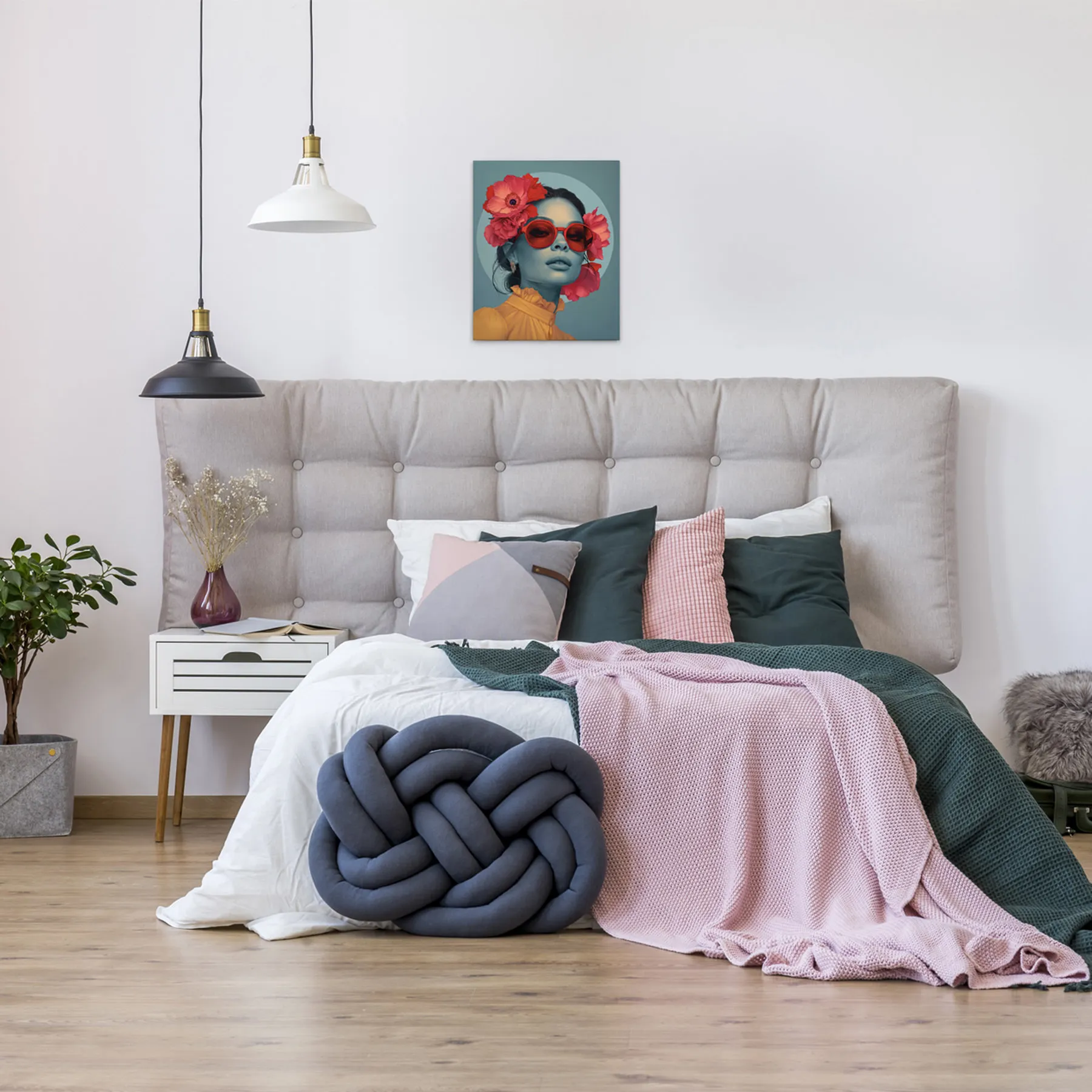 Leinwandbild Loretta