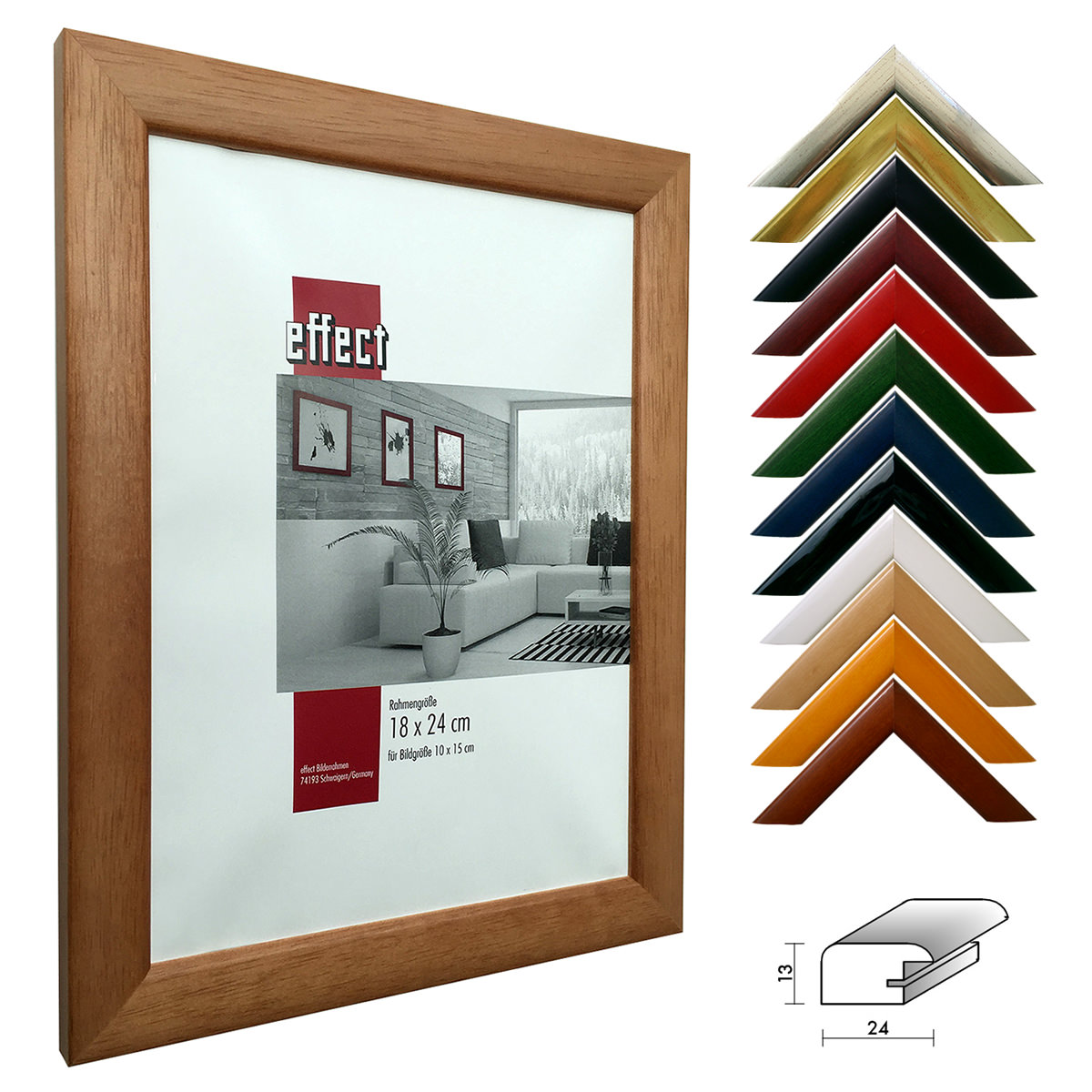 Posterrahmen - Holz Rahmen Profil 43