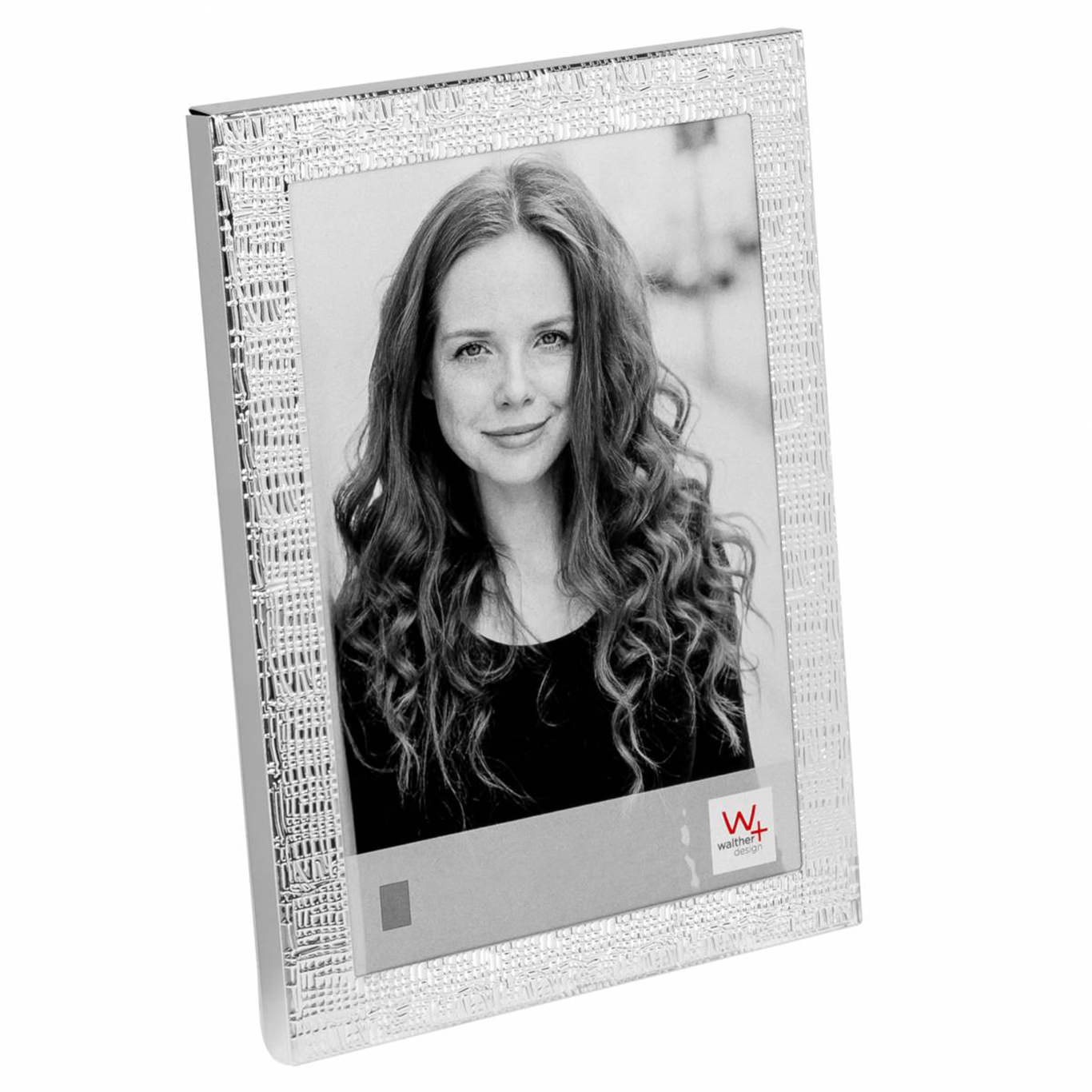 Portraitrahmen Alu Mirja silber 1 Foto