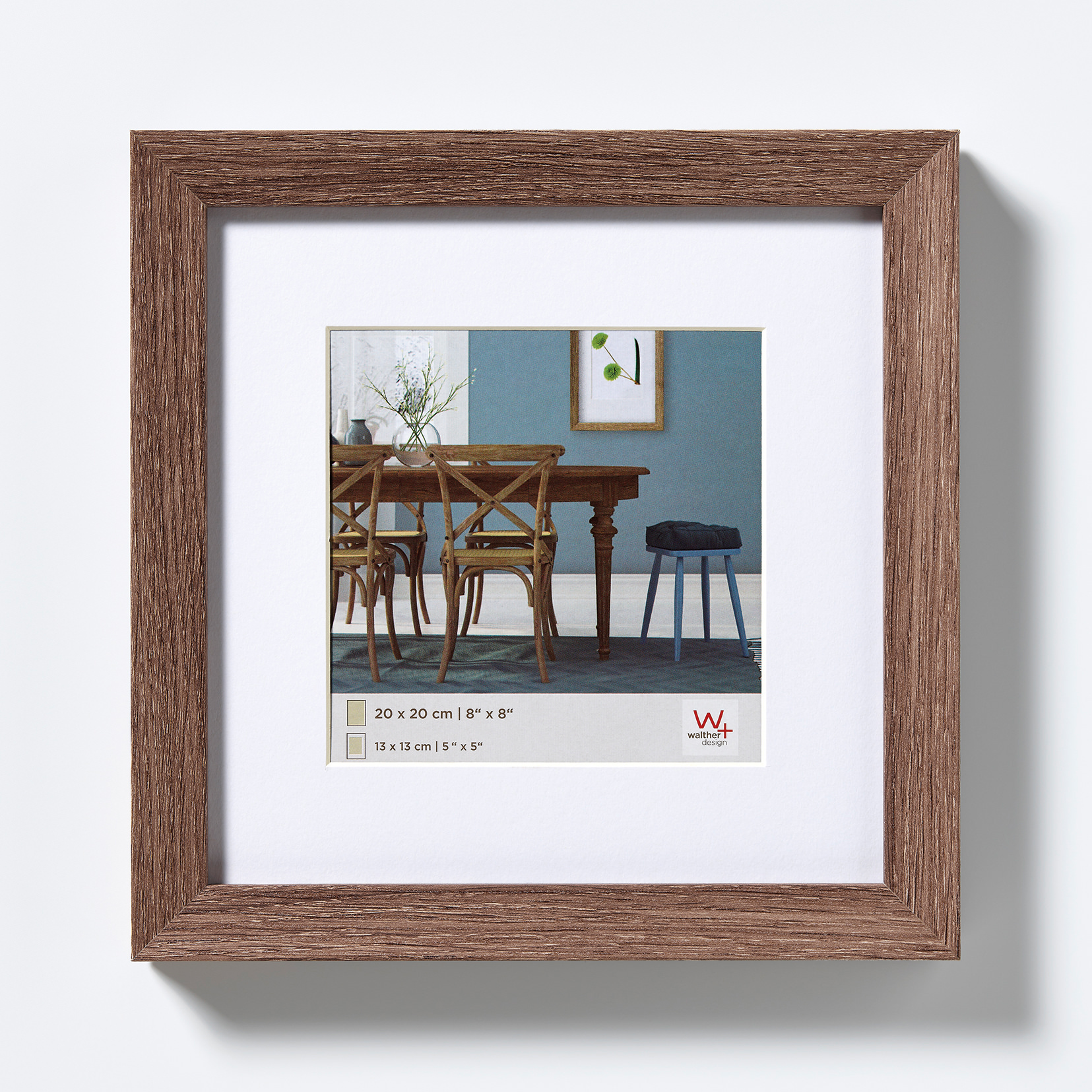Holz Bilderrahmen Fiorito inkl. Passepartout