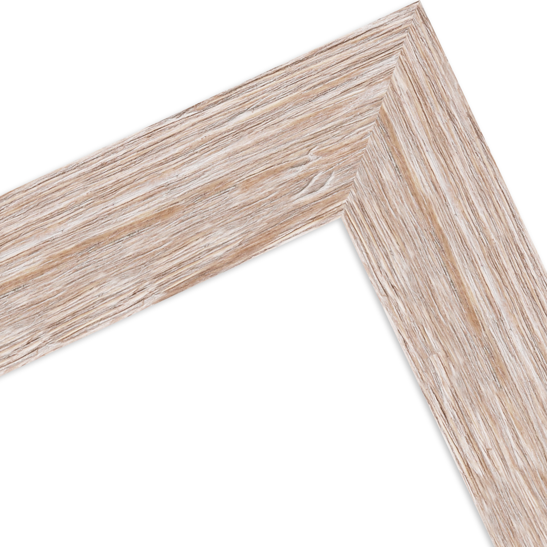 RAVARIO® Bilderrahmen RA-H380 Massivholz - Breites, geradliniges Profil
