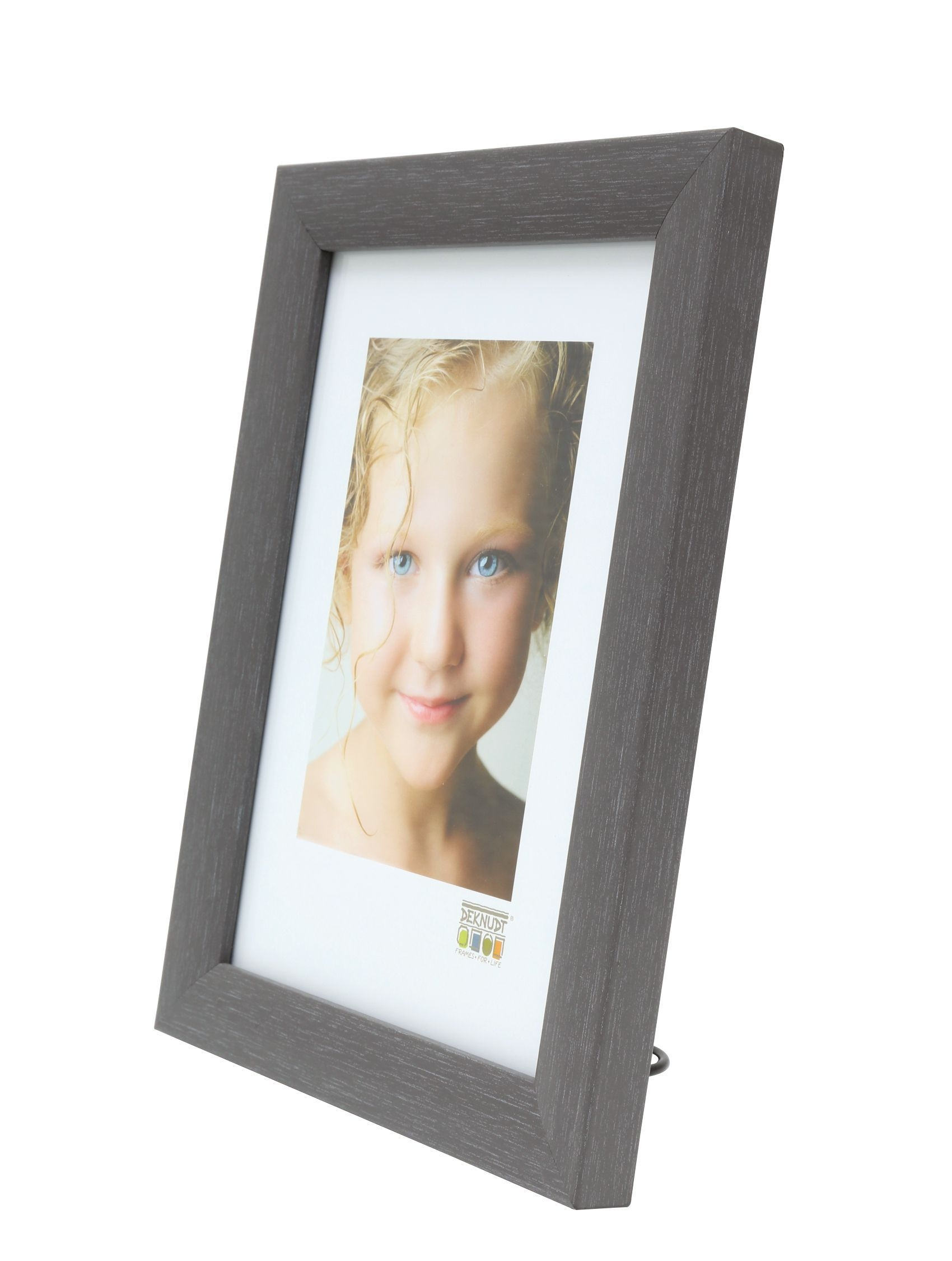 Bilderrahmen Holz in grau - Maler-Design