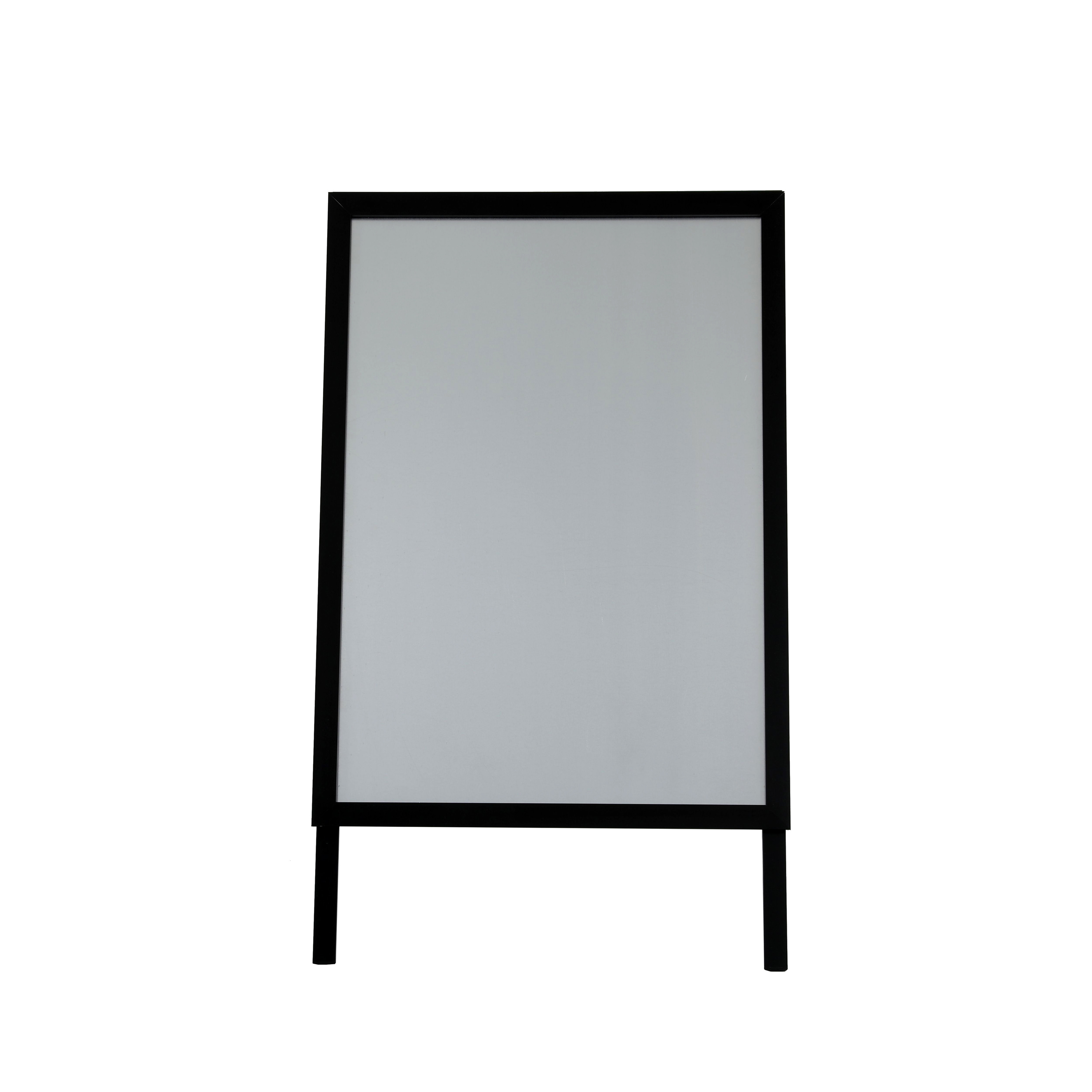 Alu Kundenstopper OUTDOOR HardLine wetterfest schwarz
