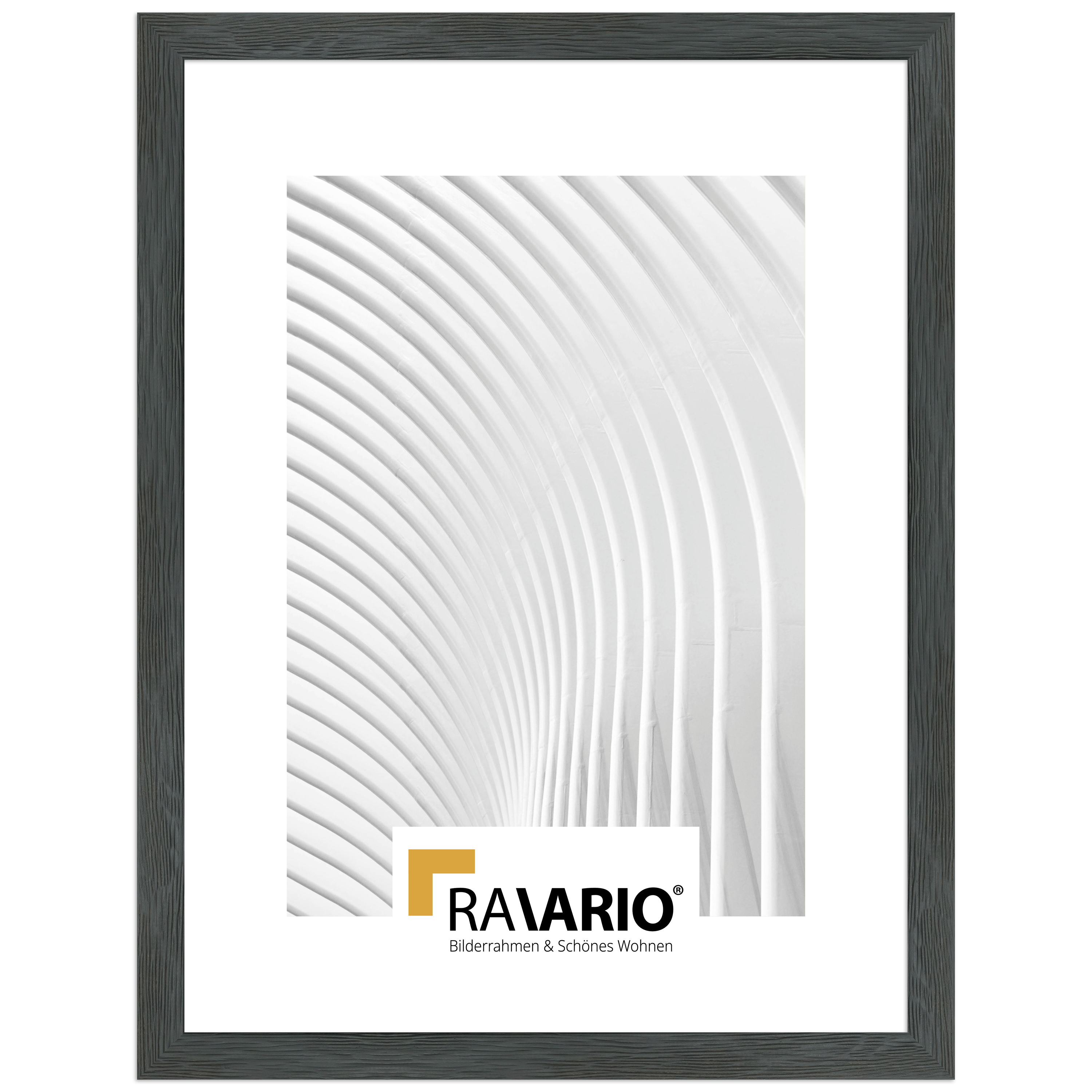 RAVARIO® Bilderrahmen RA-H300 Massivholz – Moderner Holzrahmen