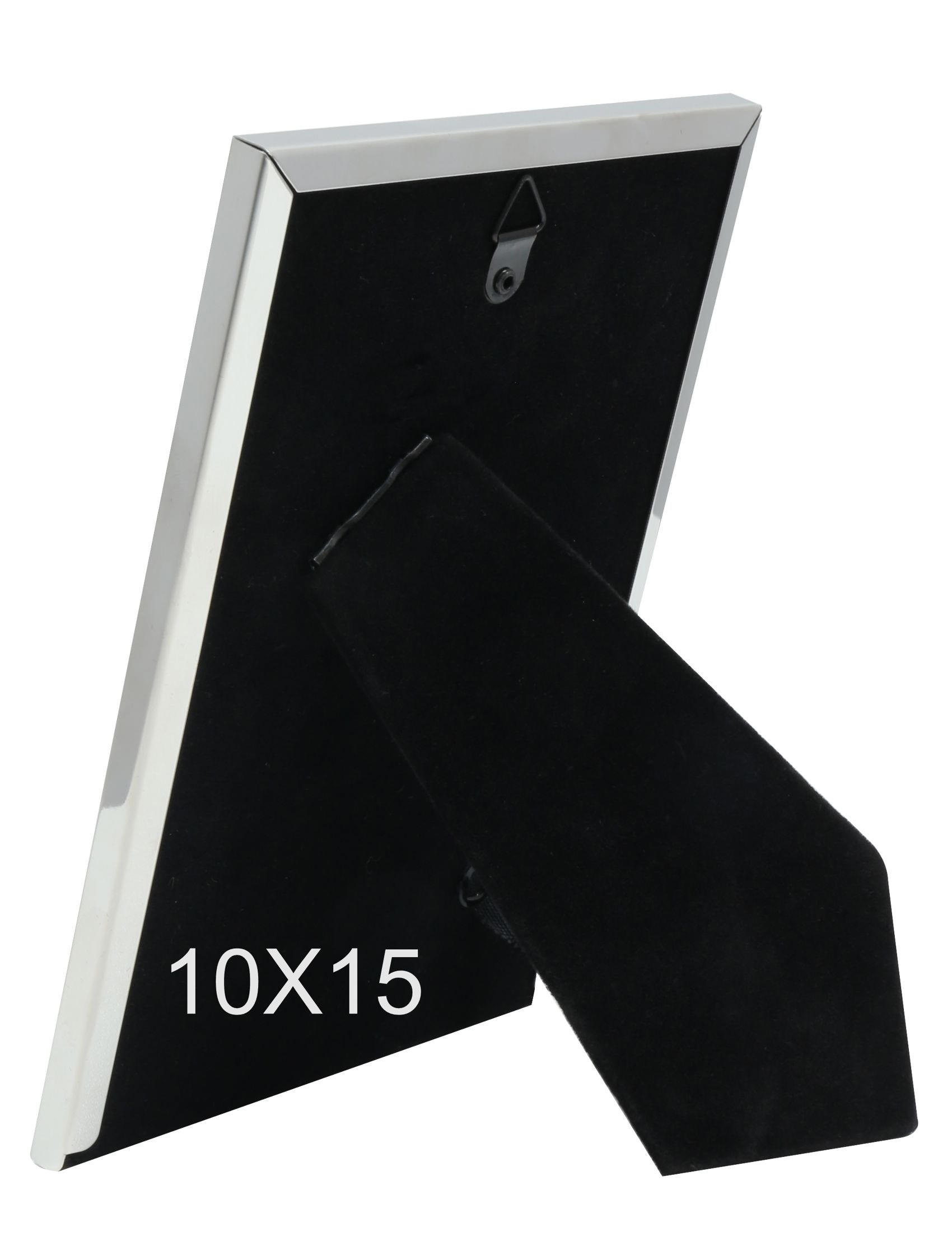 Metall Fotorahmen silber