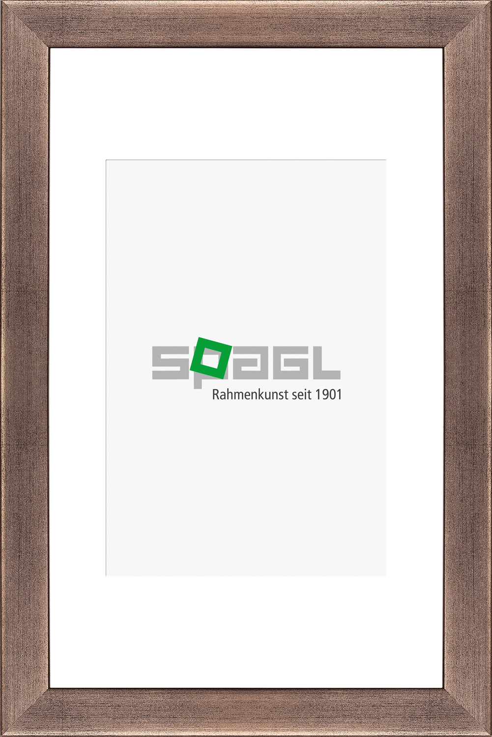 Holz Bilderrahmen Profil 0219 Metalloptik