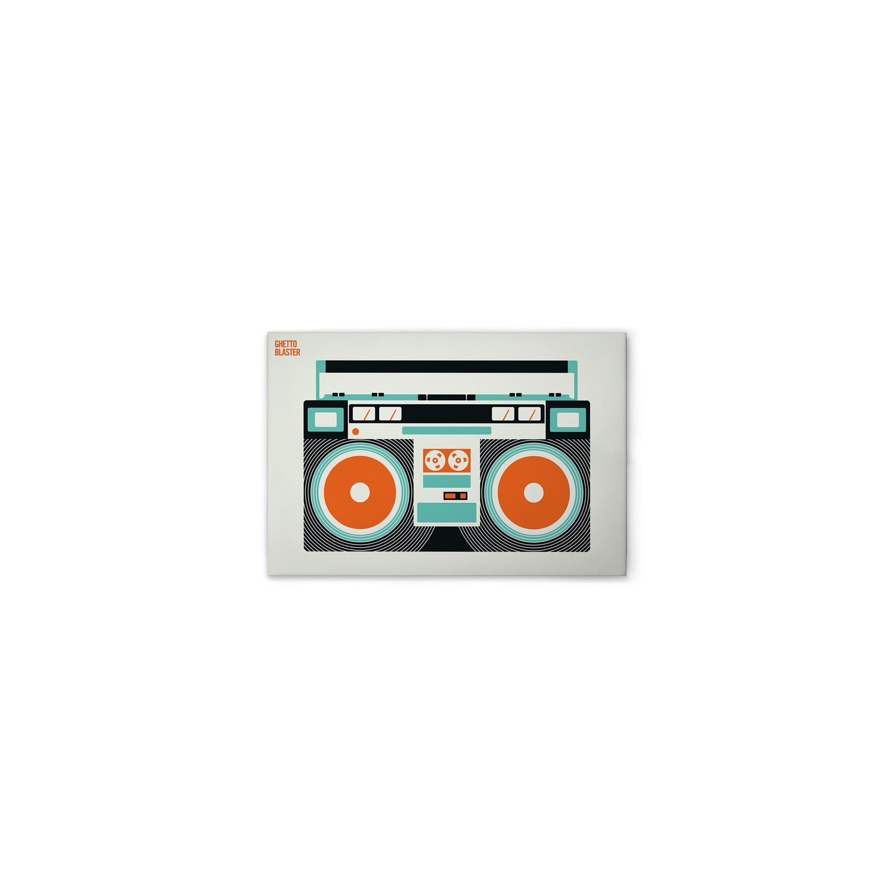 Leinwandbild Ghetto Blaster