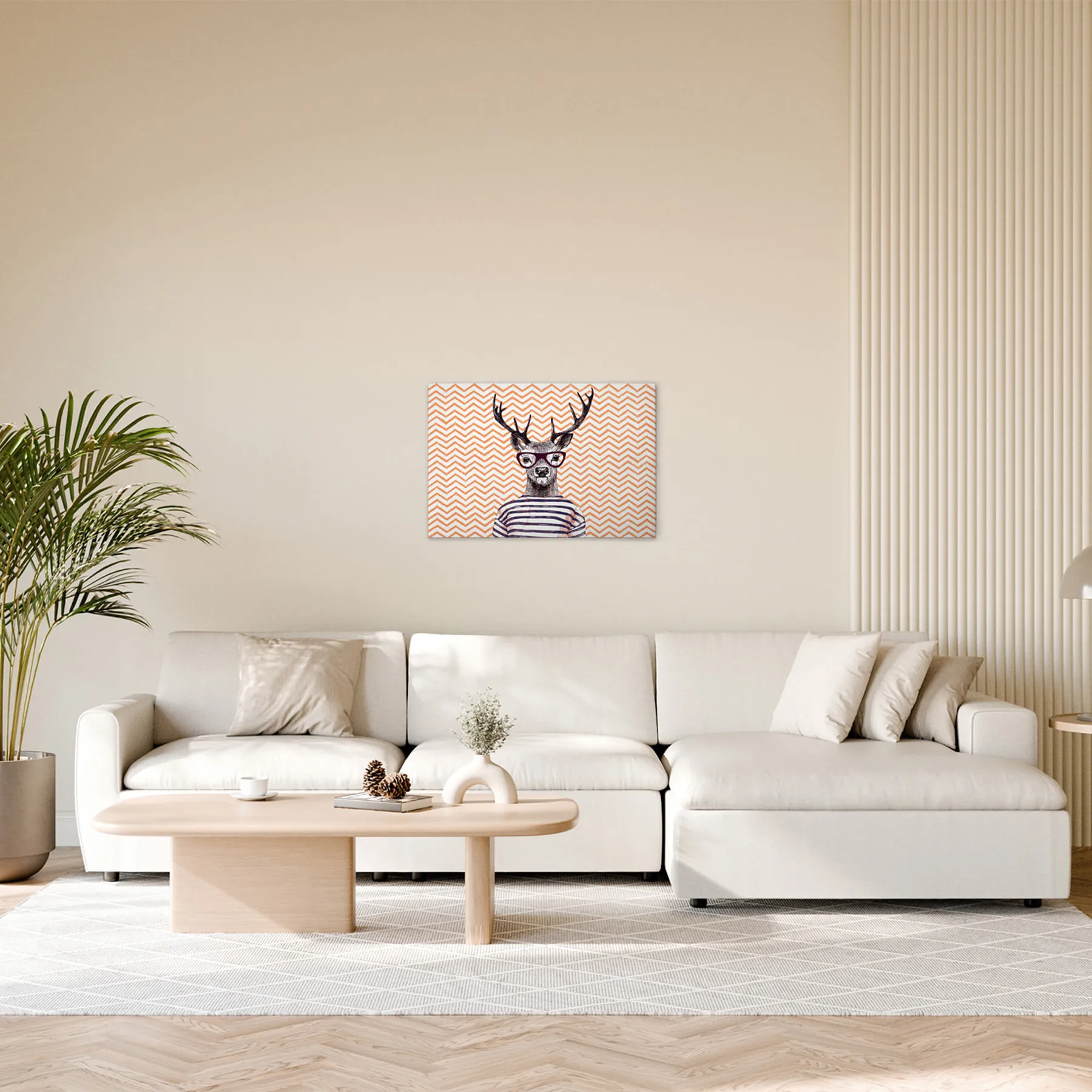 Leinwandbild Modern Deer 2