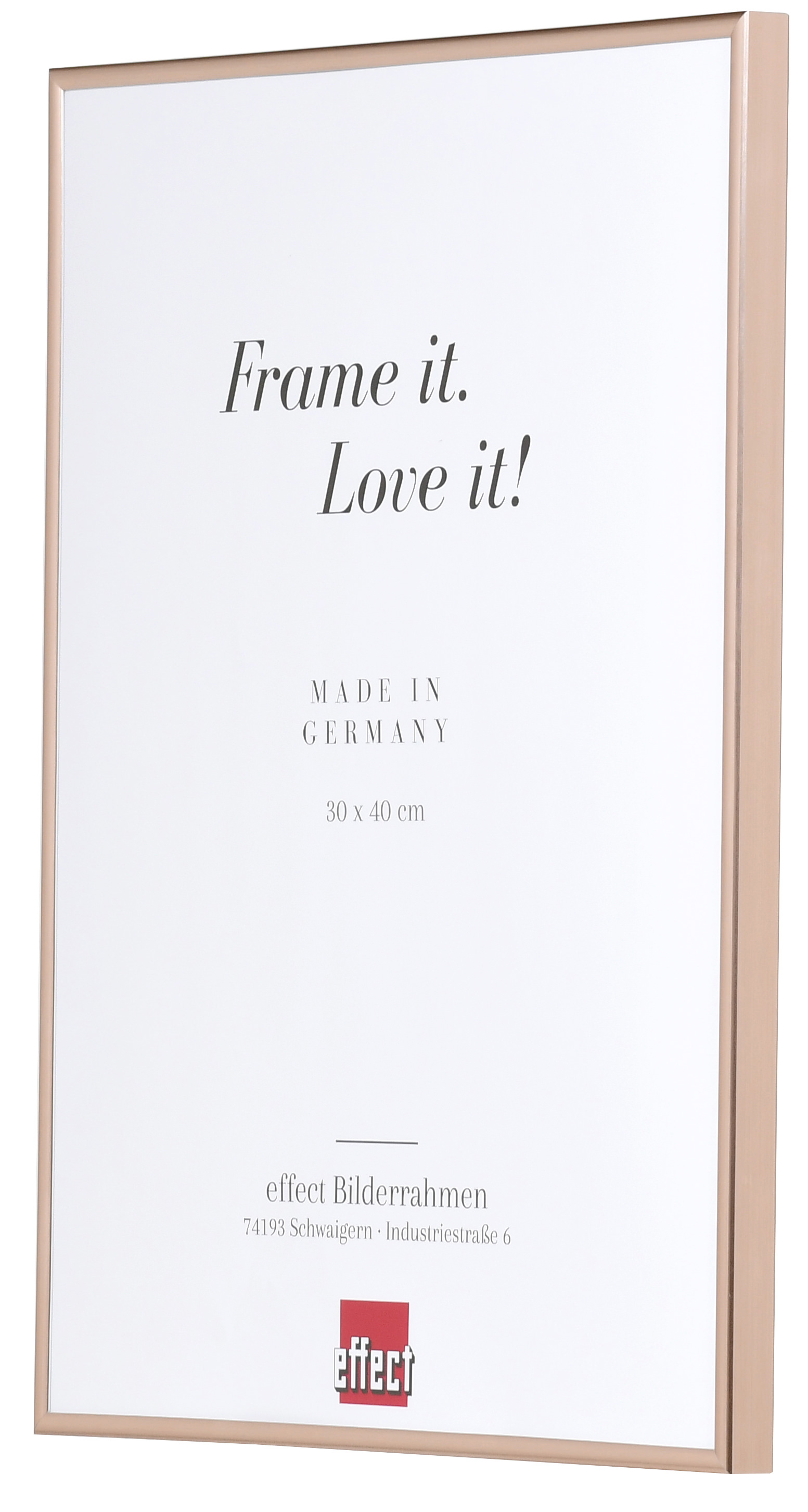 Galerie Bilderrahmen Kunststoff ART in rosé