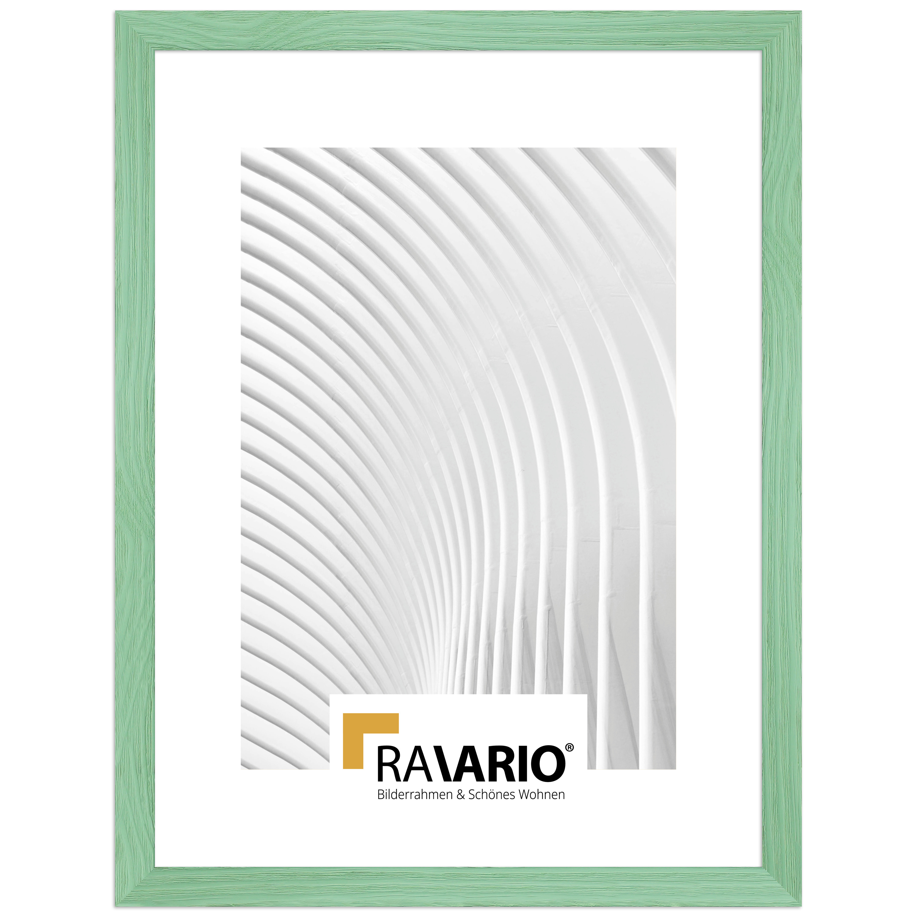 RAVARIO® Bilderrahmen RA-H300 Massivholz – Moderner Holzrahmen