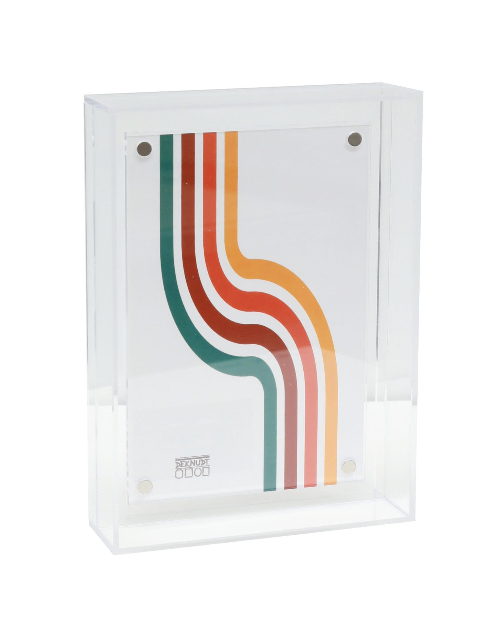Acrylglasrahmen mit schwebendem Fotoeffect - klar