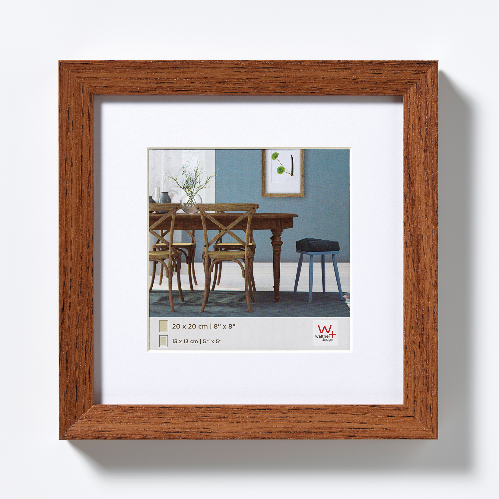 Holz Bilderrahmen Fiorito inkl. Passepartout