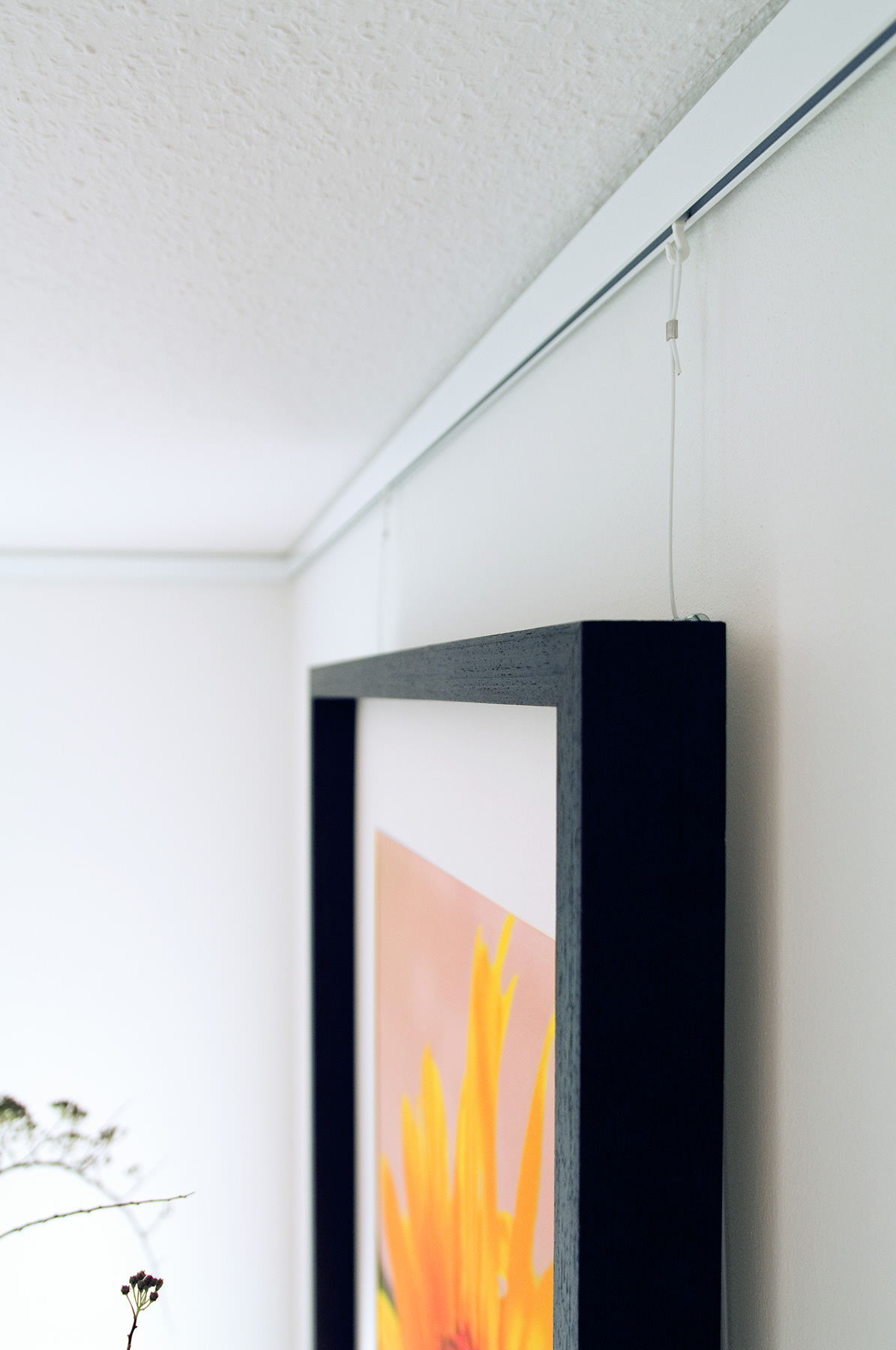 Galerieschienen-Set ECONOMY 150 cm mit Zubehör