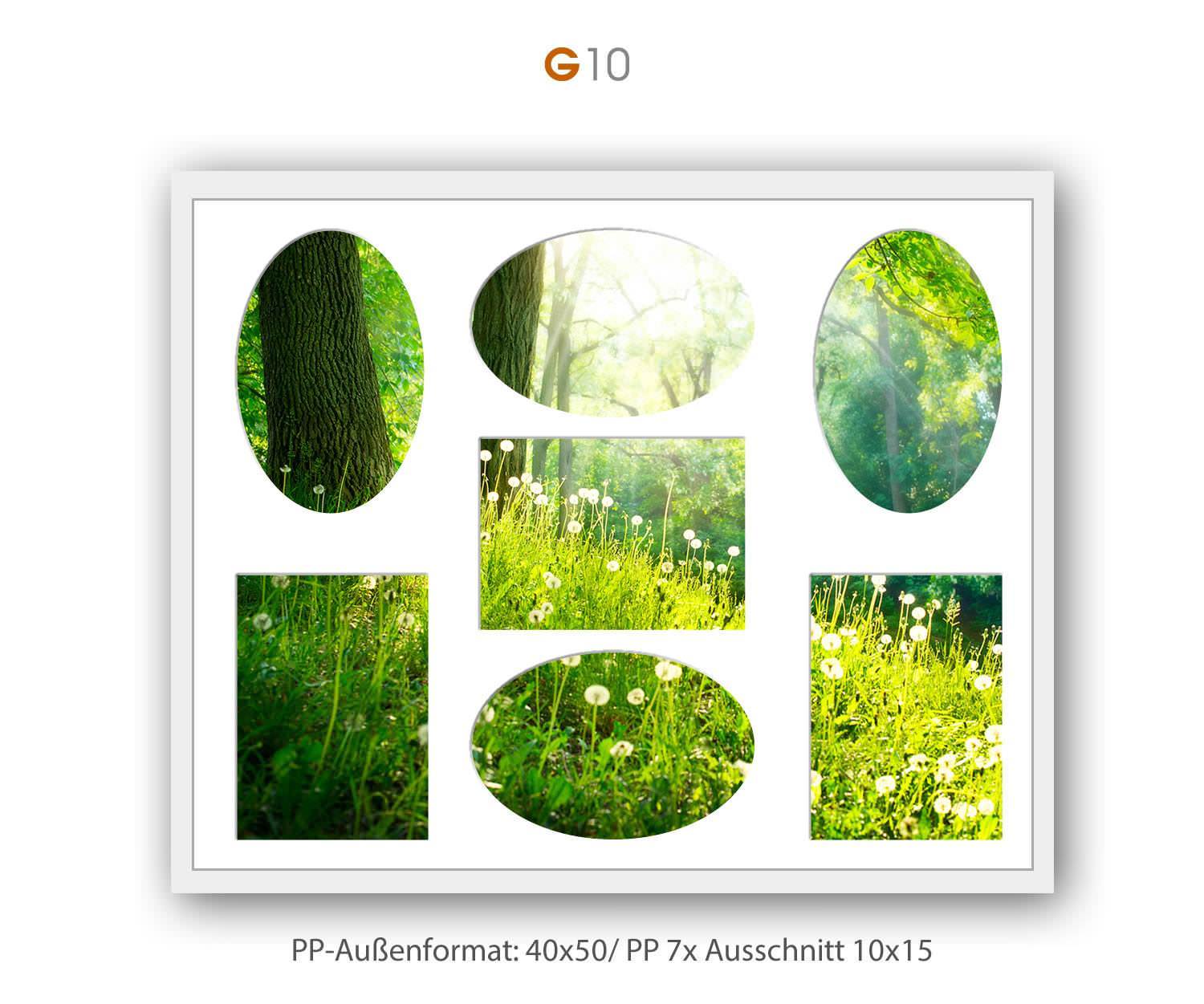 Galerie Bilderrahmen Kunststoff ART