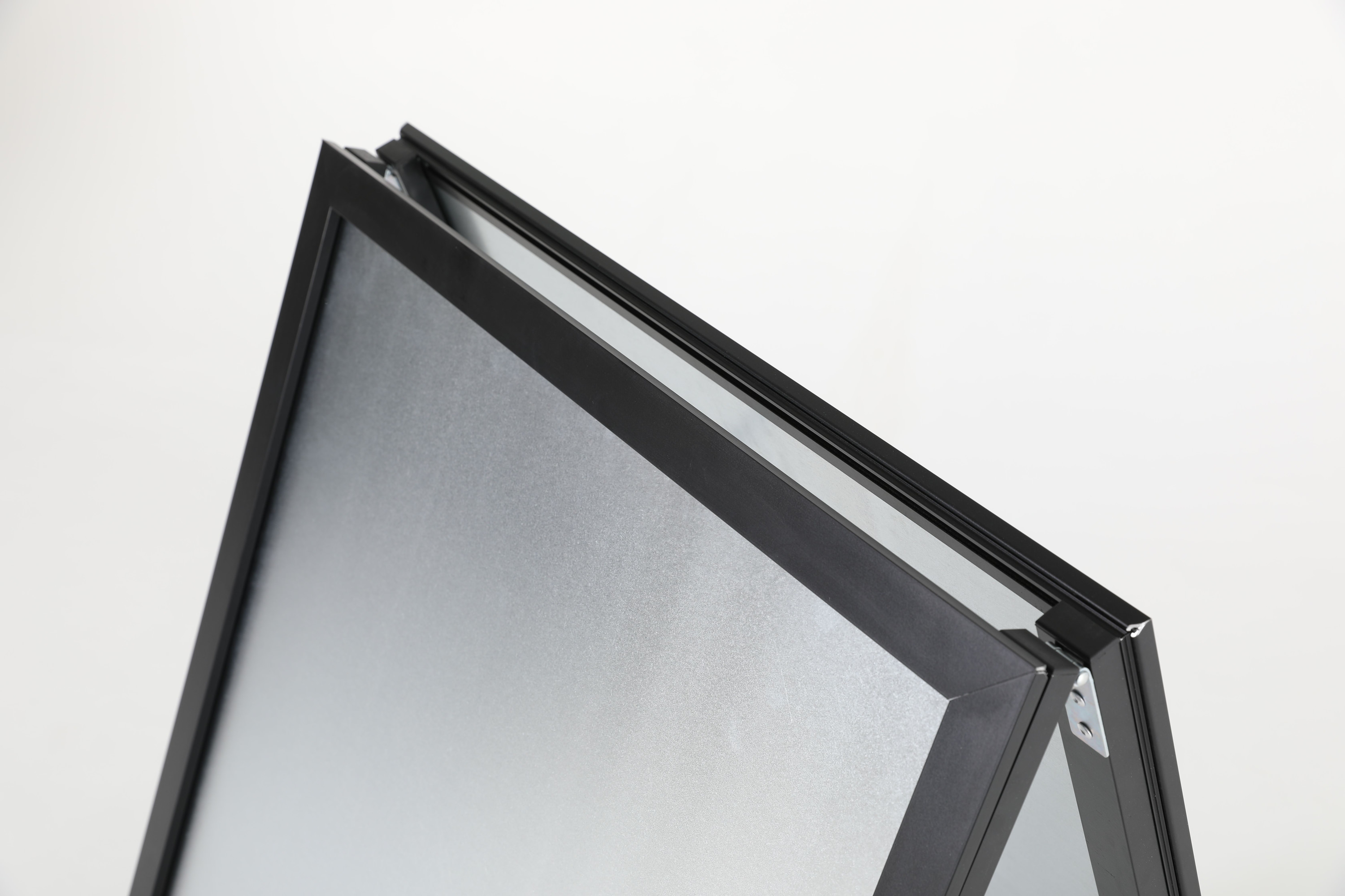 Alu Kundenstopper OUTDOOR HardLine wetterfest schwarz