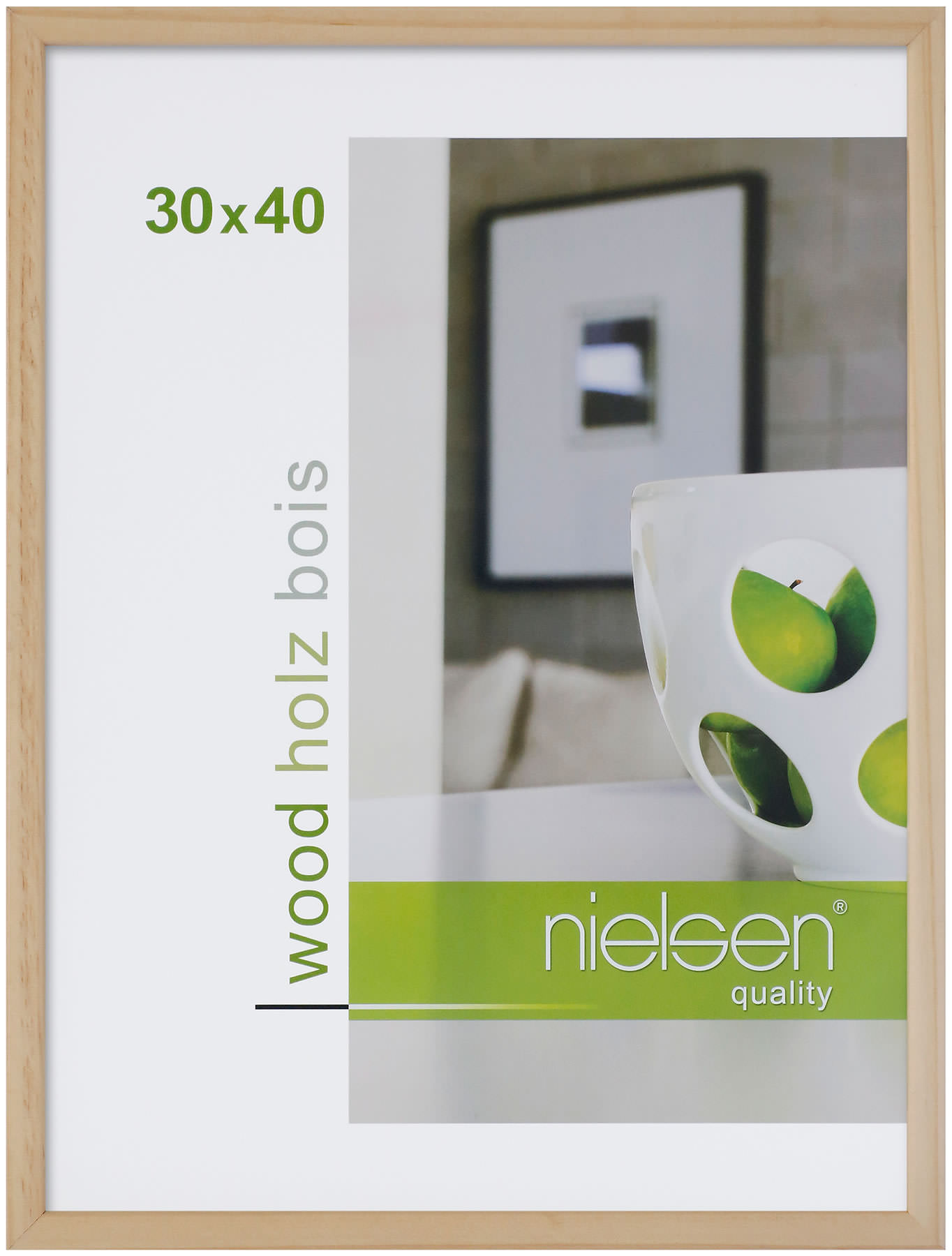 Holz Bilderrahmen Zoom