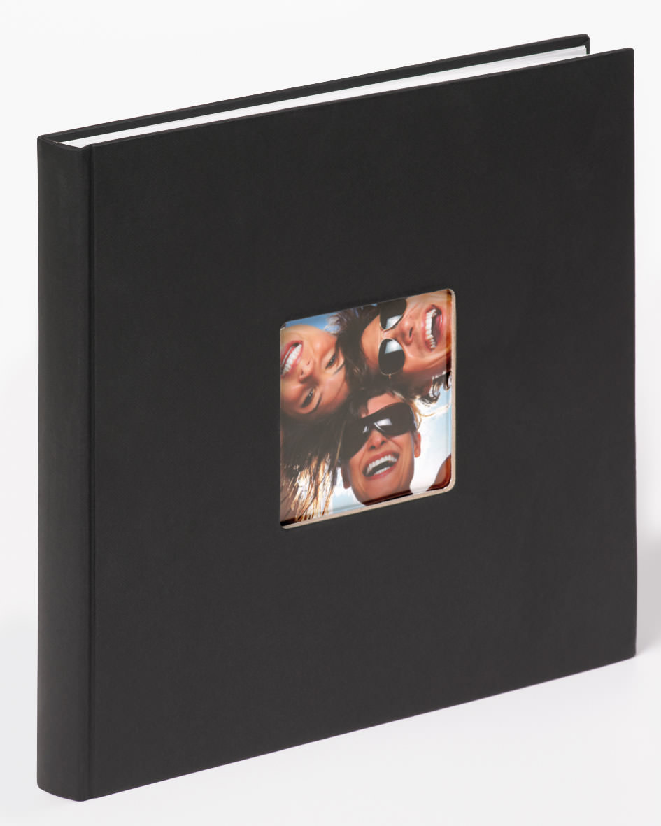 Designalbum Fun in schwarz, 26x25 cm