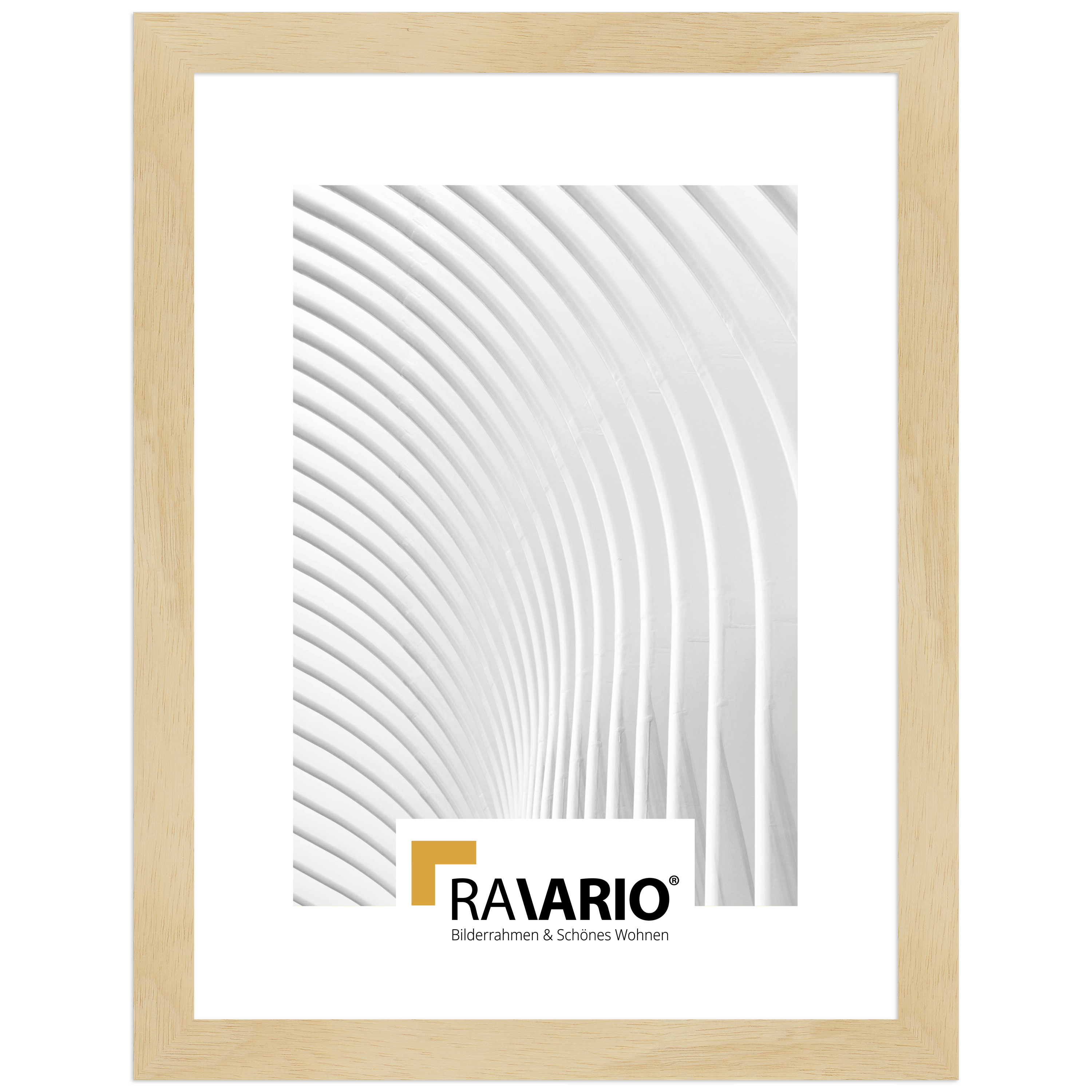 RAVARIO® Objektrahmen RA-H985 Massivholz - Mit 4 cm Distanzleiste