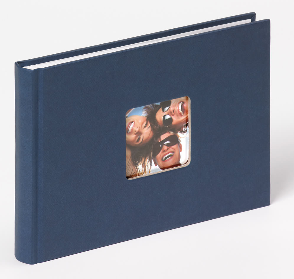 Designalbum Fun blau, 22x16 cm