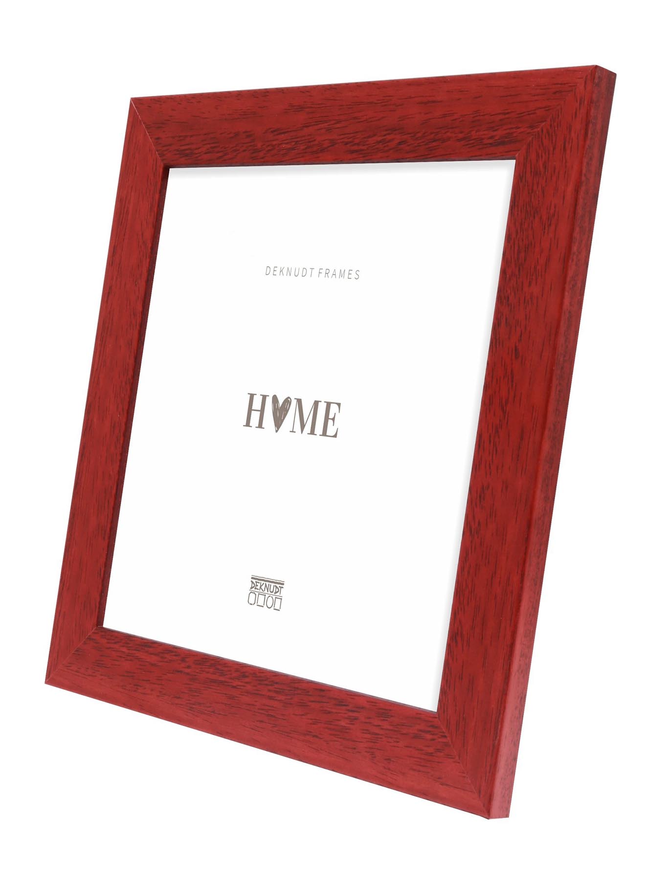 Holz Bilderrahmen rot