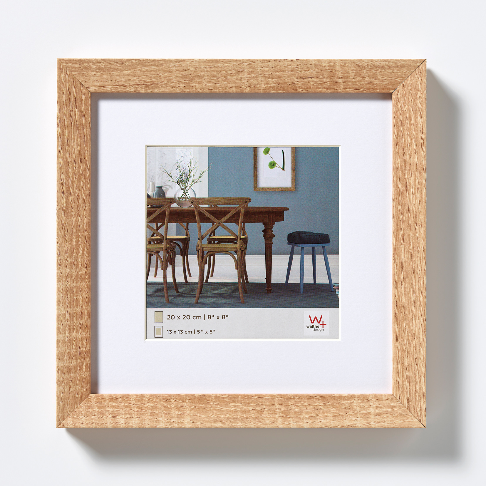 Holz Bilderrahmen Fiorito inkl. Passepartout