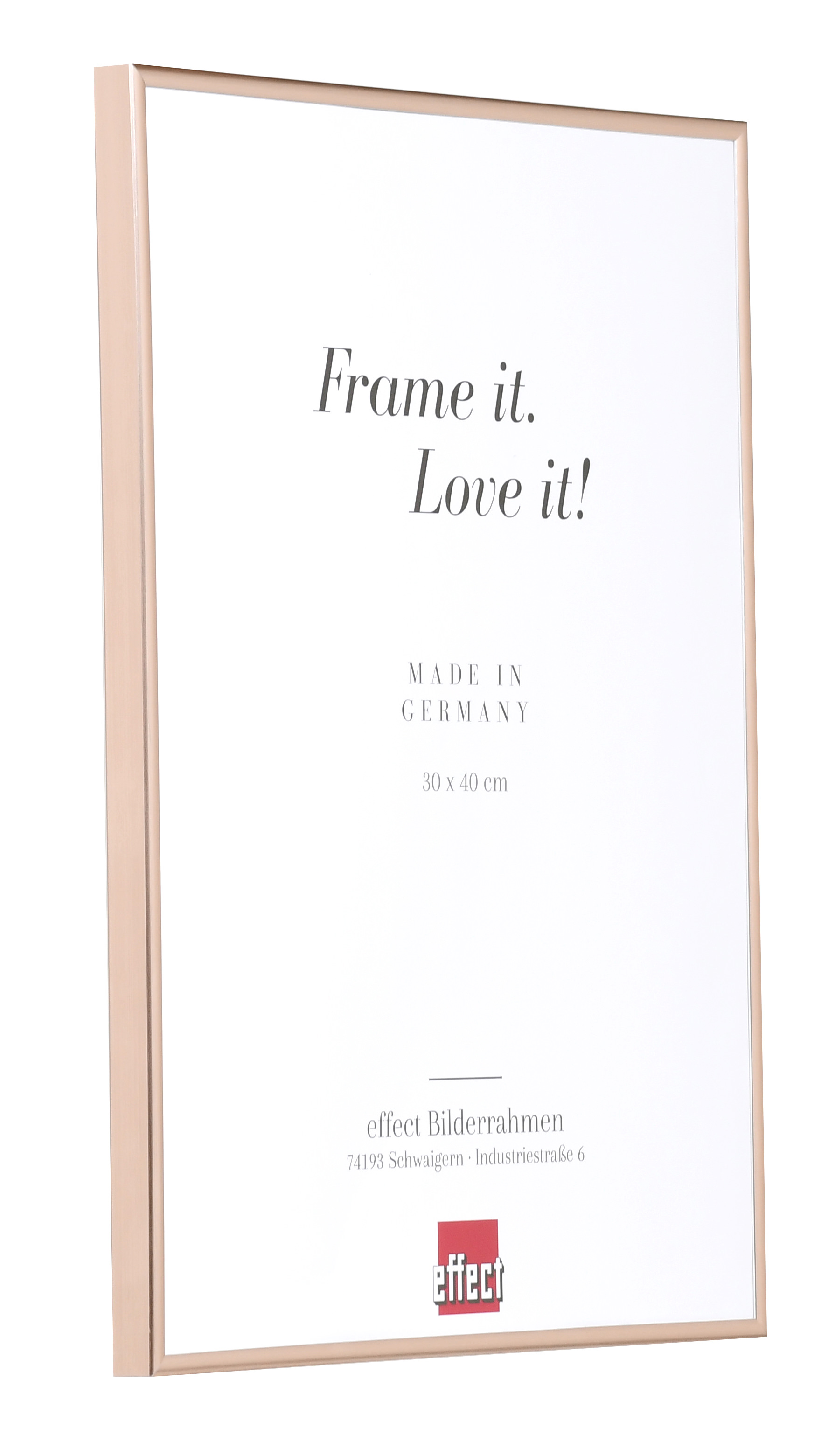 Galerie Bilderrahmen Kunststoff ART in rosé