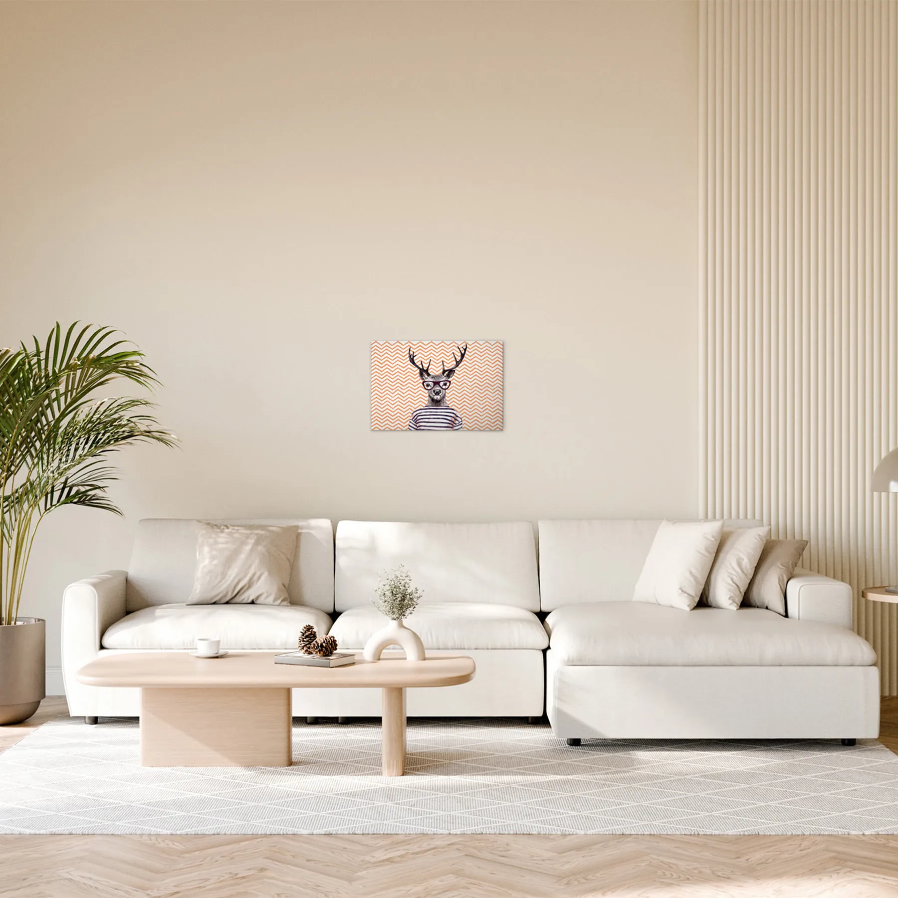 Leinwandbild Modern Deer 2