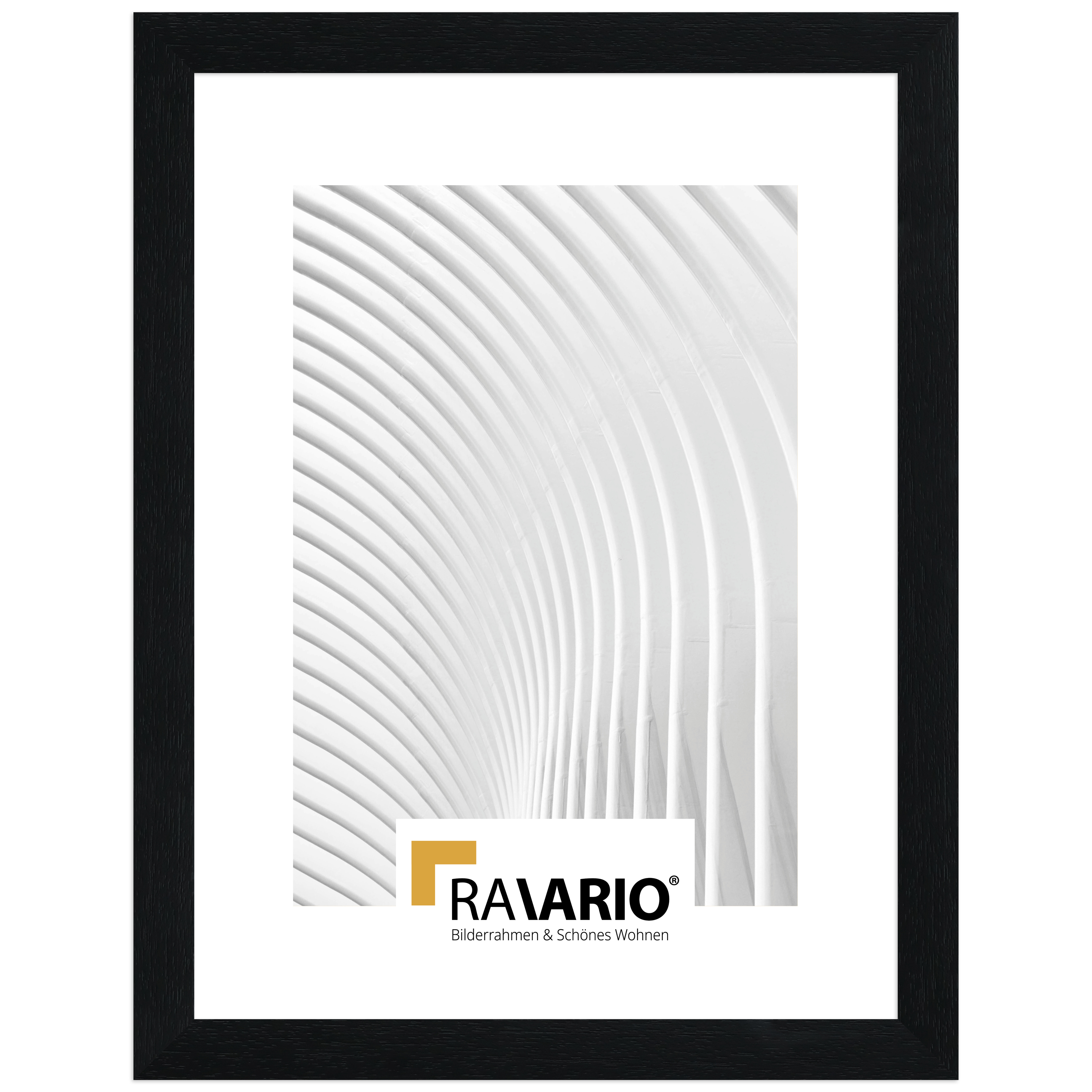 RAVARIO® Bilderrahmen RA-H980 Massivholz - Kastenprofil mit 55 mm Einlegetiefe