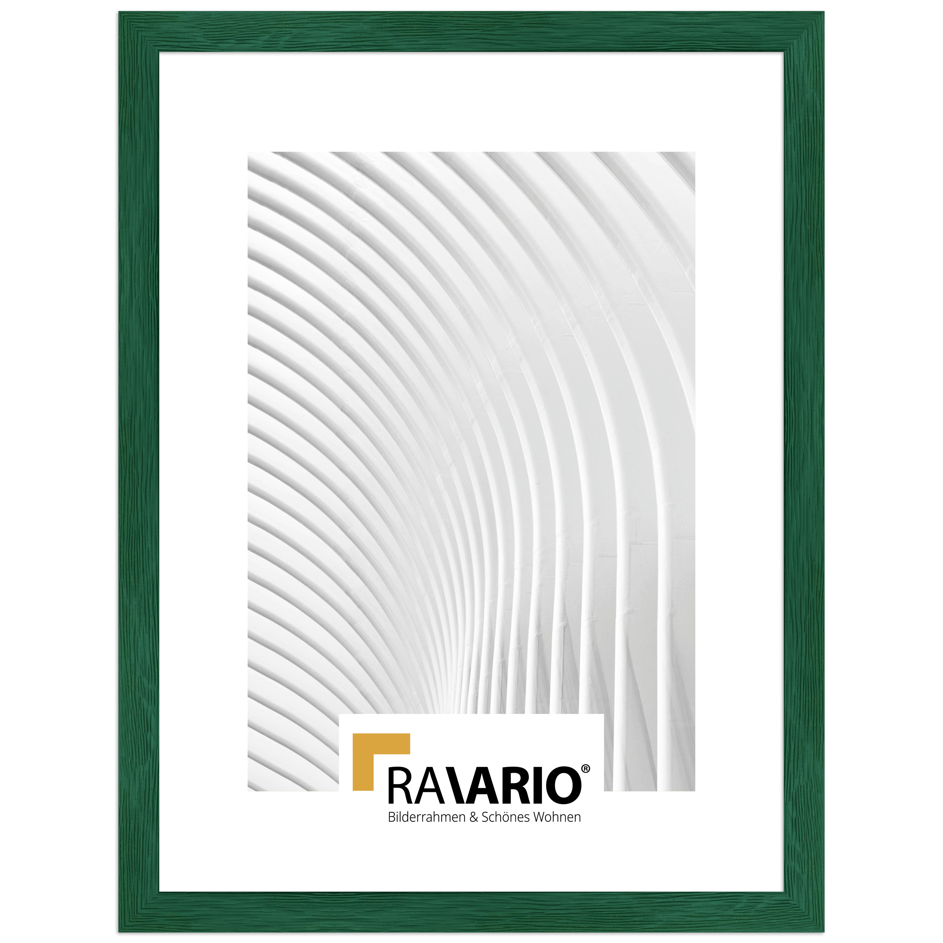 RAVARIO® Bilderrahmen RA-H300 Massivholz – Moderner Holzrahmen