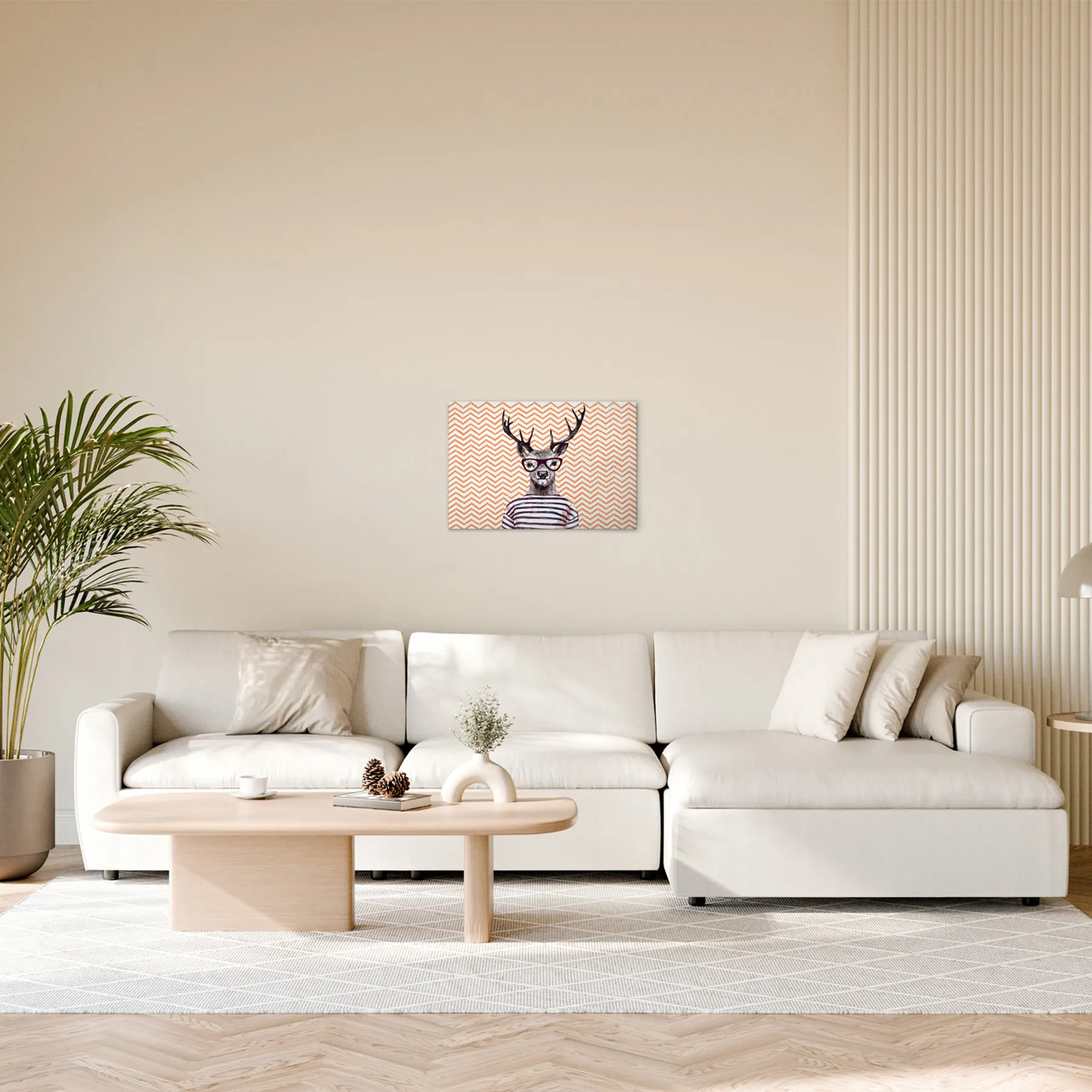 Leinwandbild Modern Deer 2