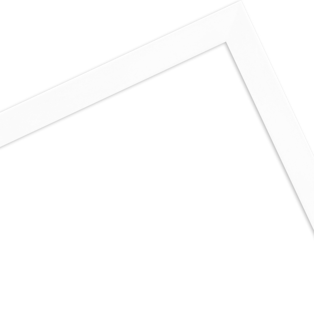 RAVARIO® Bilderrahmen RA-H950 Massivholz - Schmales Kastenprofil in 18 Farben