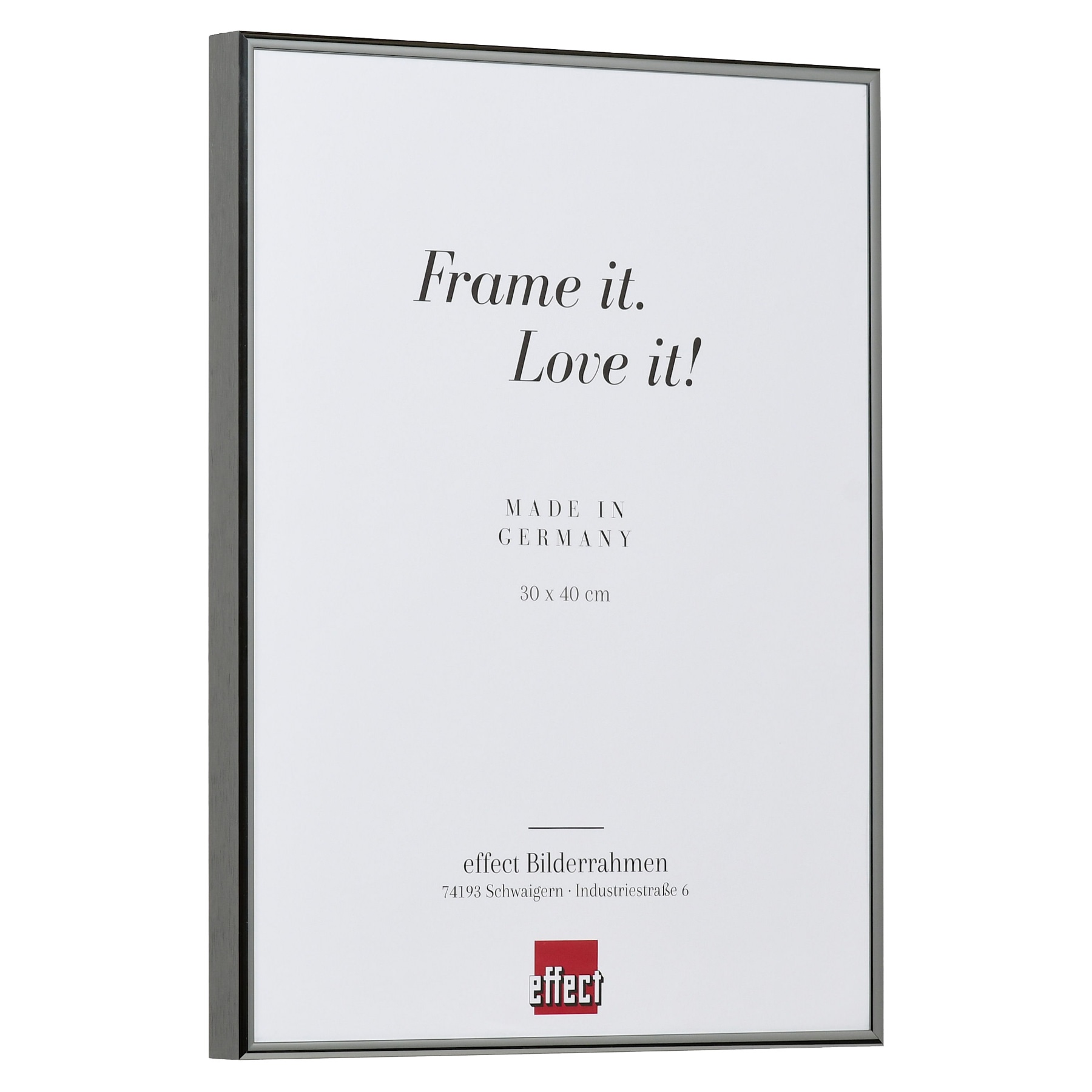 Galerie Bilderrahmen Alu Quadro in 9 Farben
