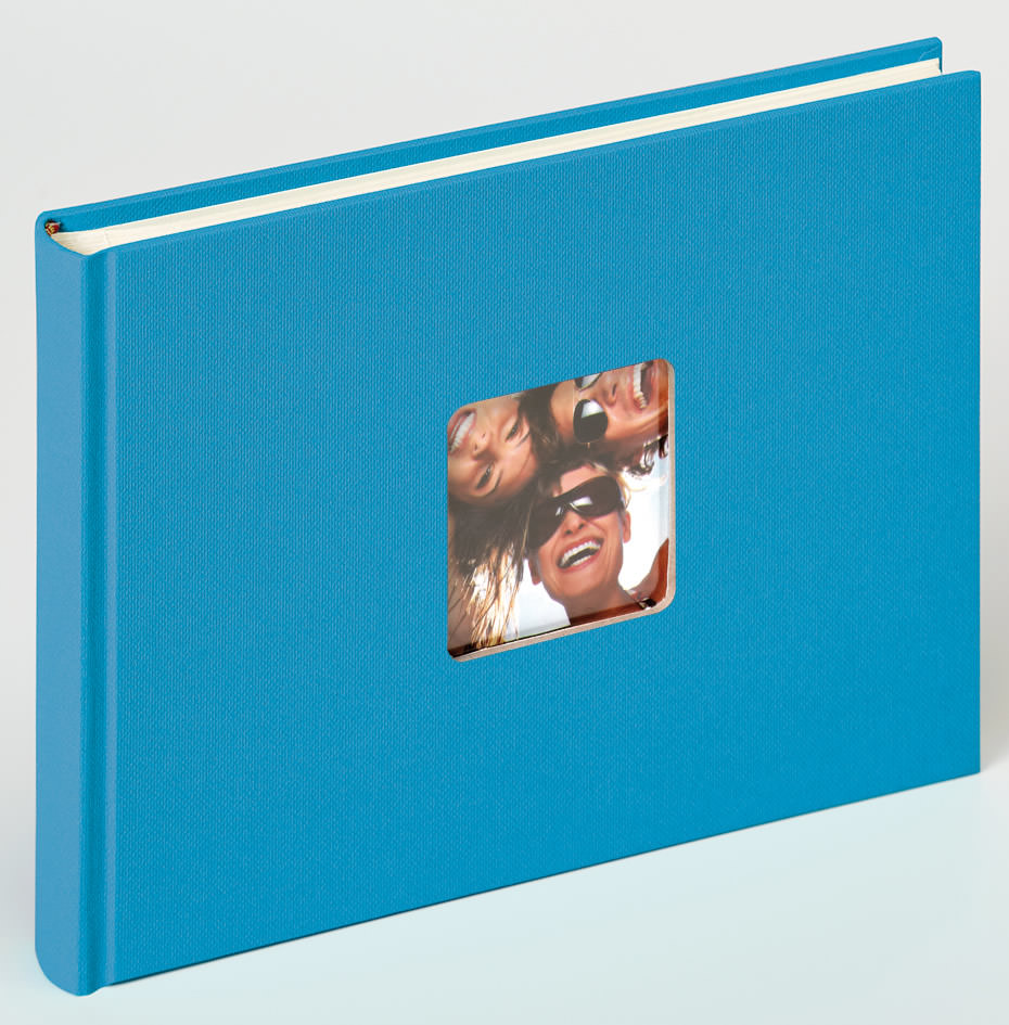 Designalbum Fun oceanblau, 22x16 cm