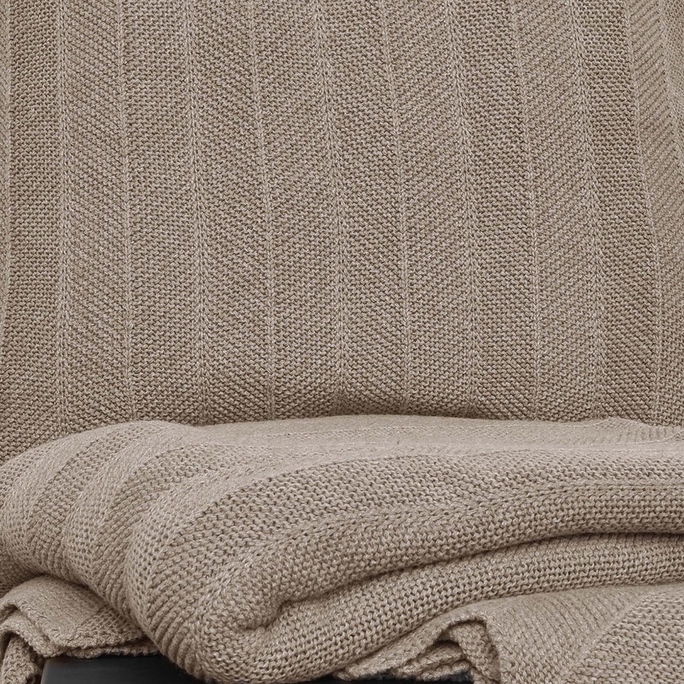 Wohndecke Milo- Sand 150x200 cm