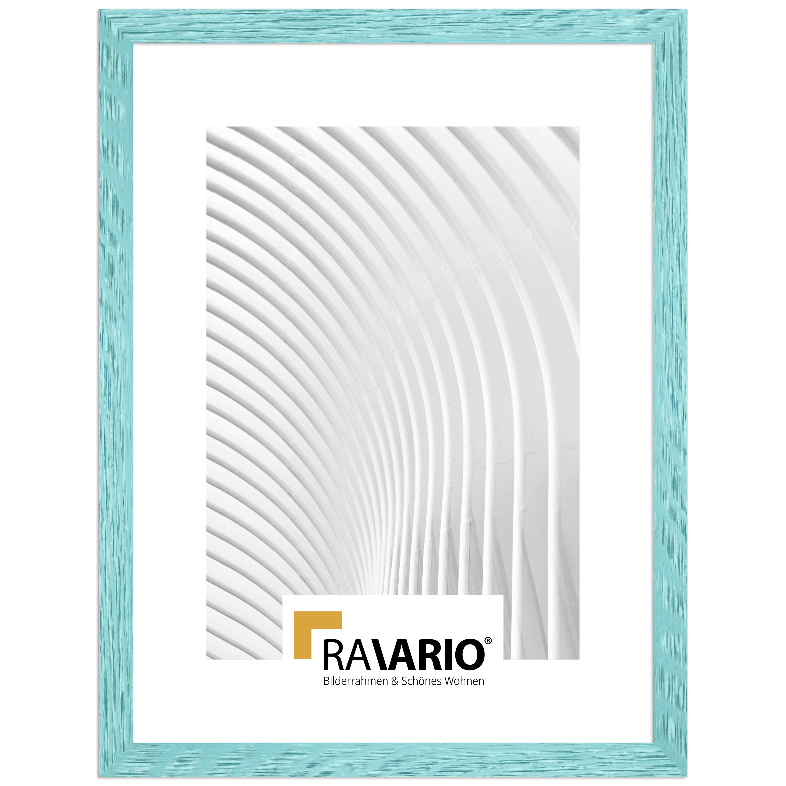 RAVARIO® Bilderrahmen RA-H300 Massivholz – Moderner Holzrahmen