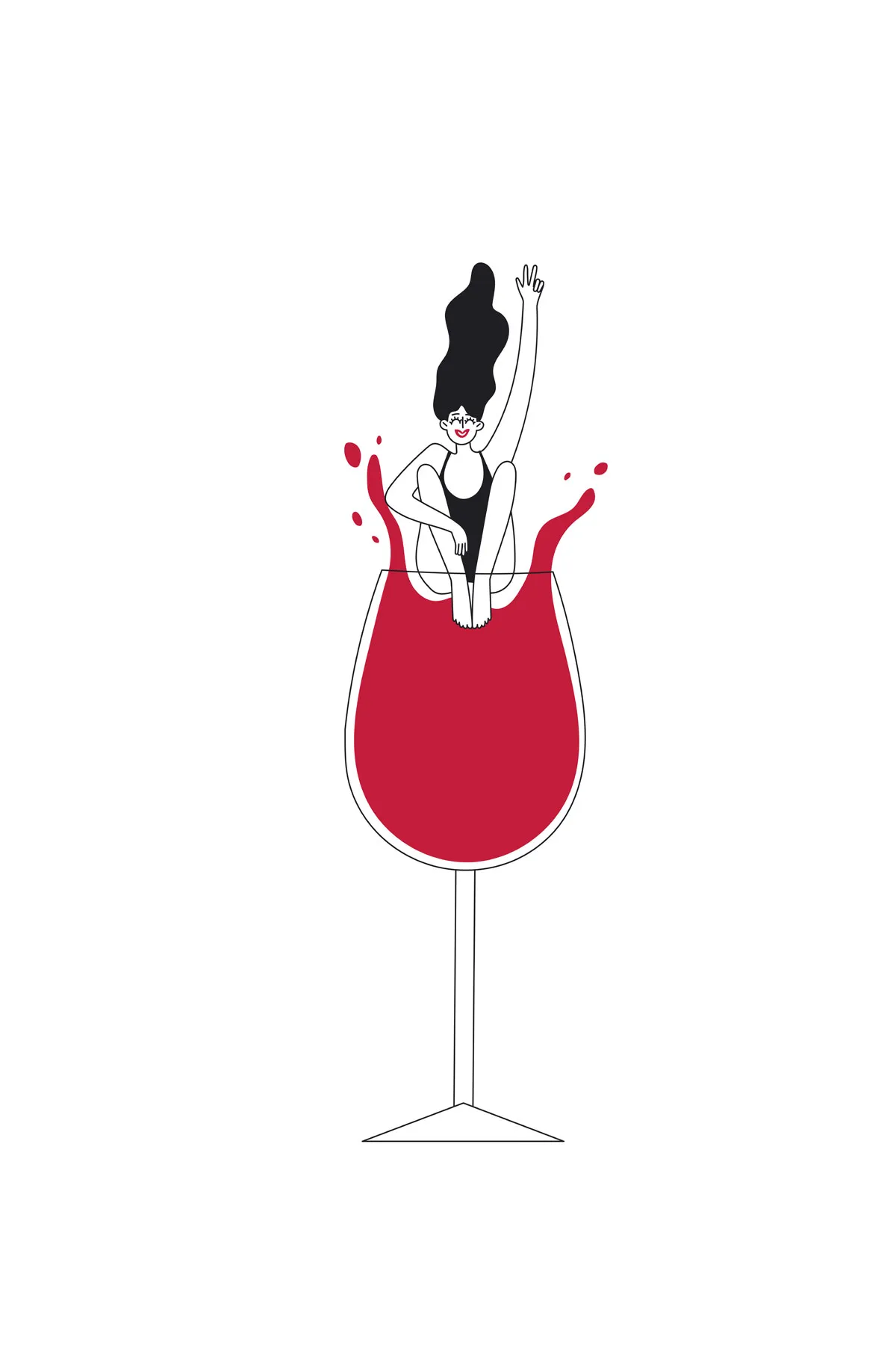 Leinwandbild Wine Love 4