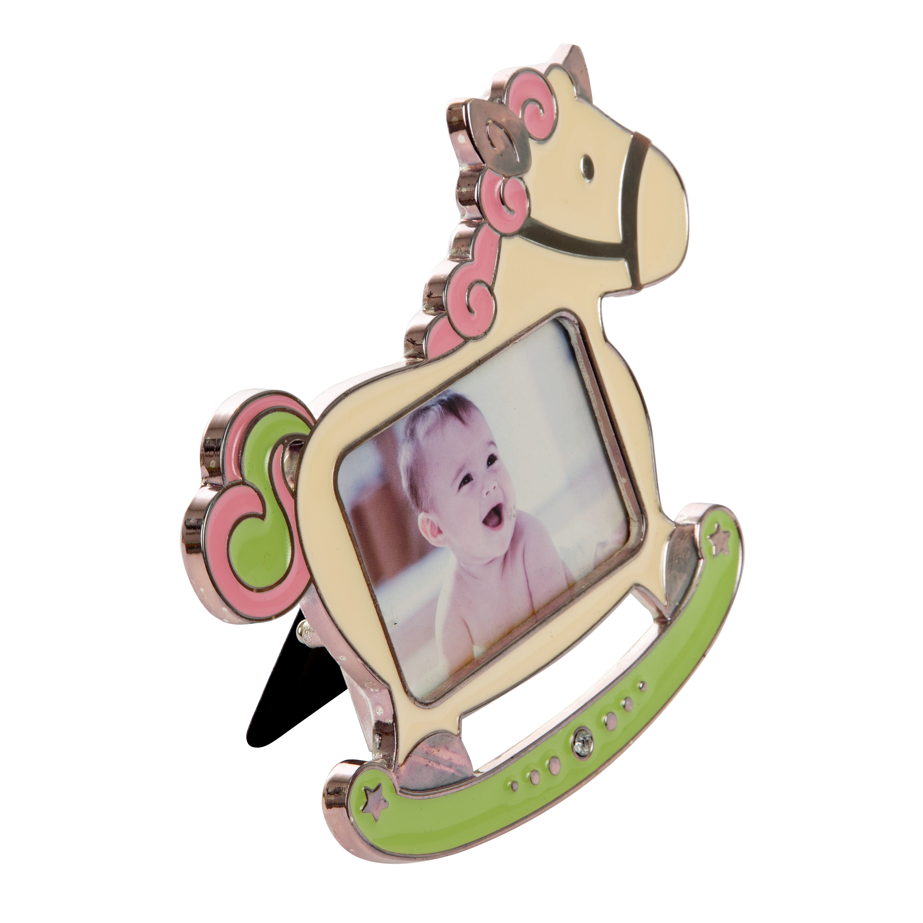 Kinder Fotorahmen Horse rosa