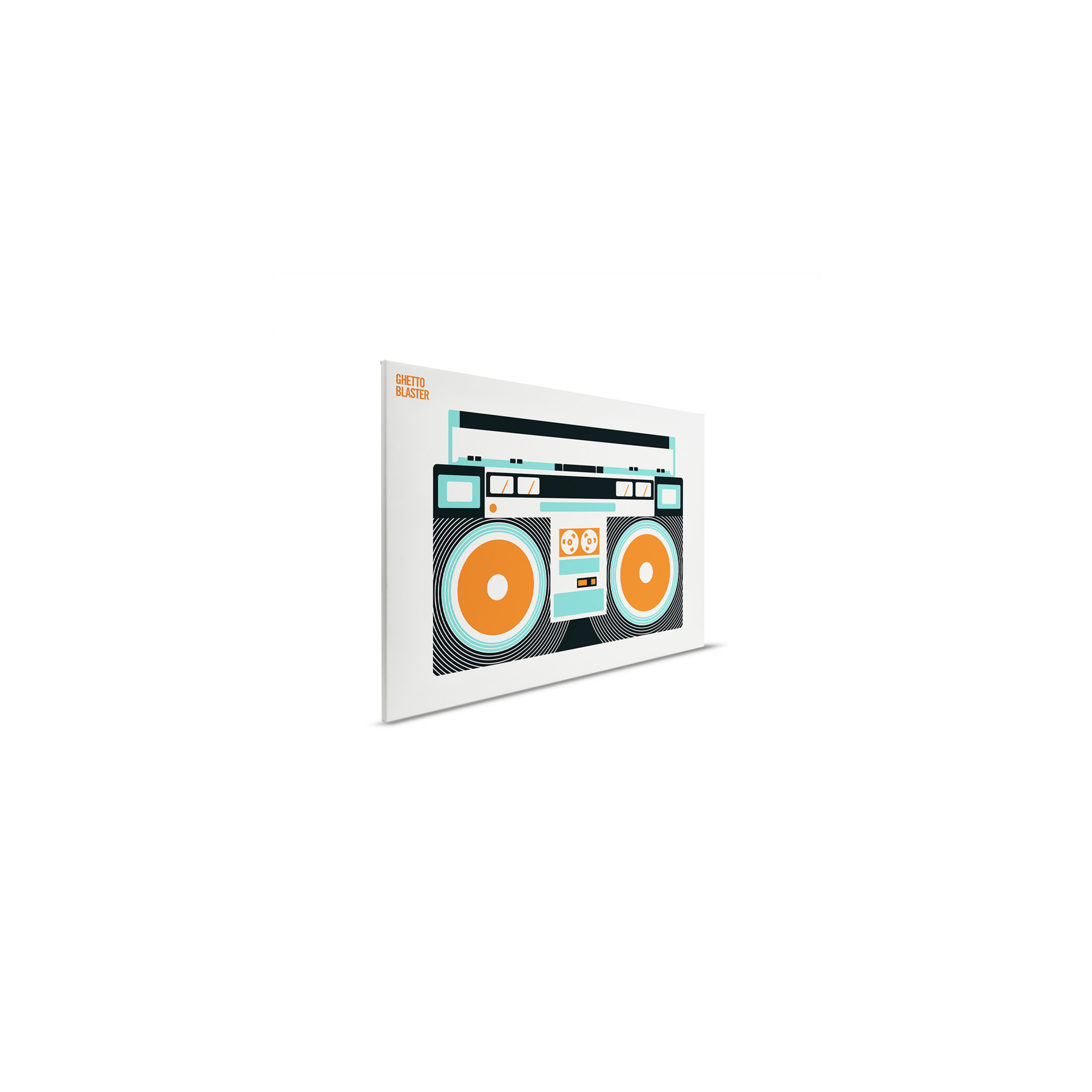 Leinwandbild Ghetto Blaster