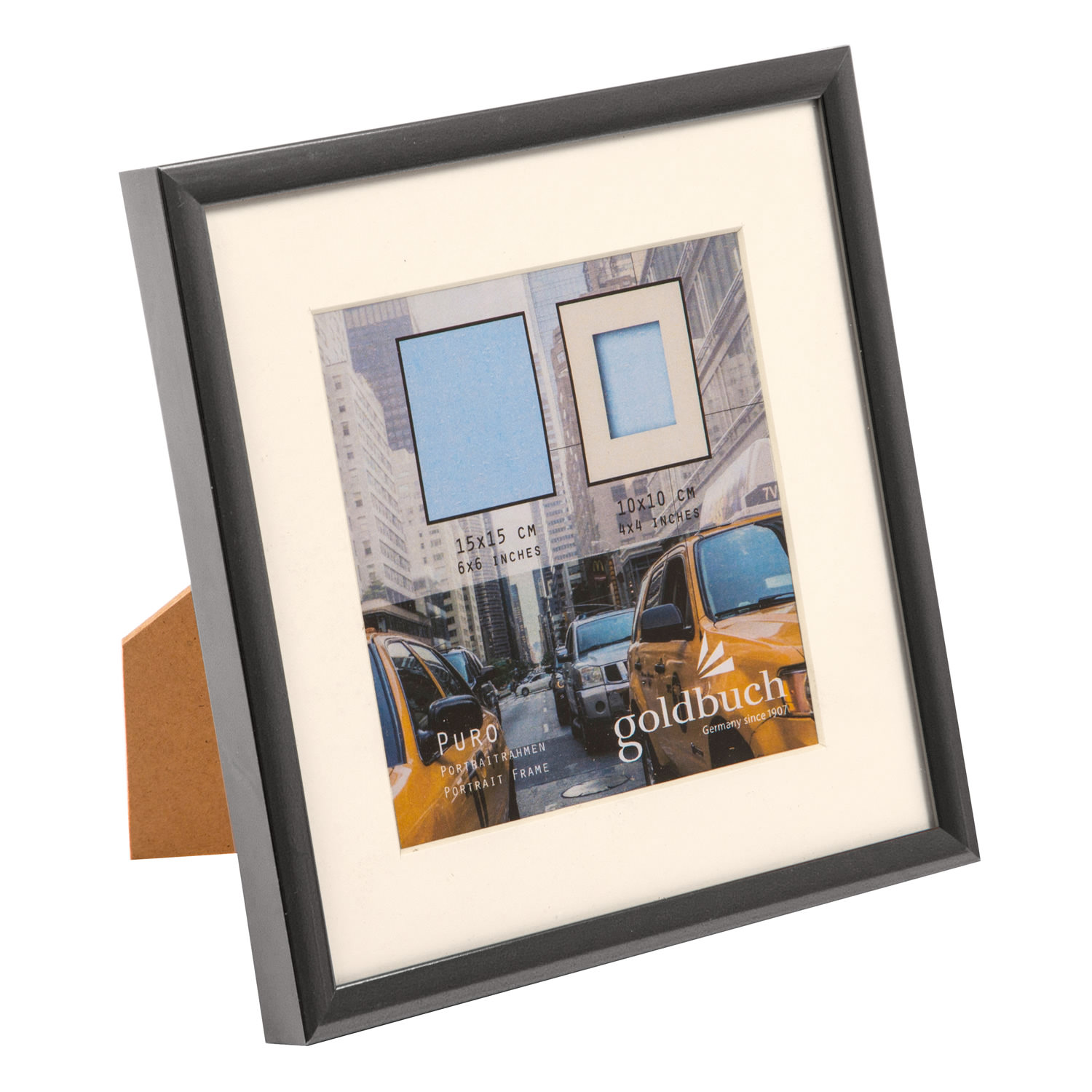 Kunststoff Bilderrahmen Puro inkl. Passepartout in 6 Farben