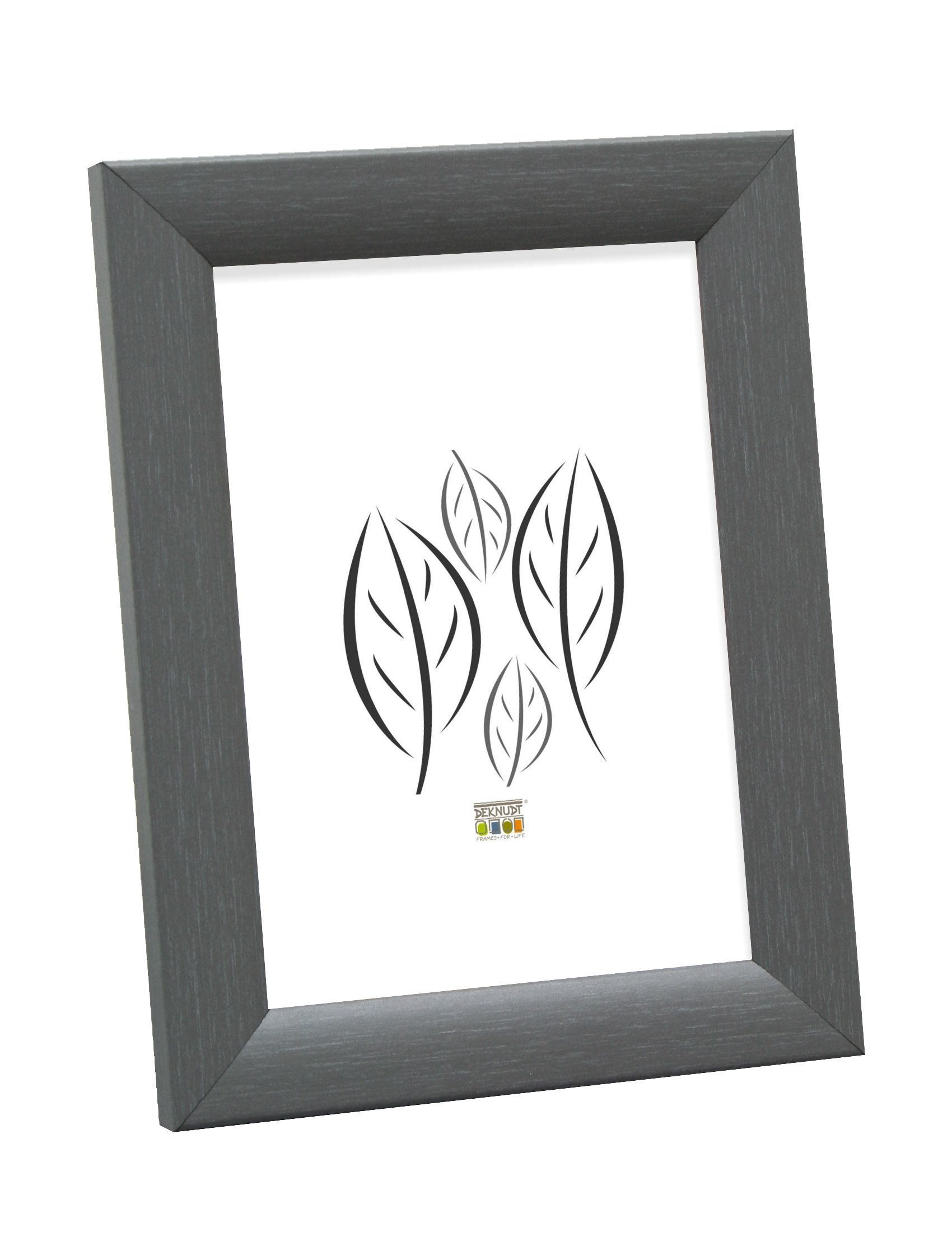 Bilderrahmen Holz in grau - Maler-Design
