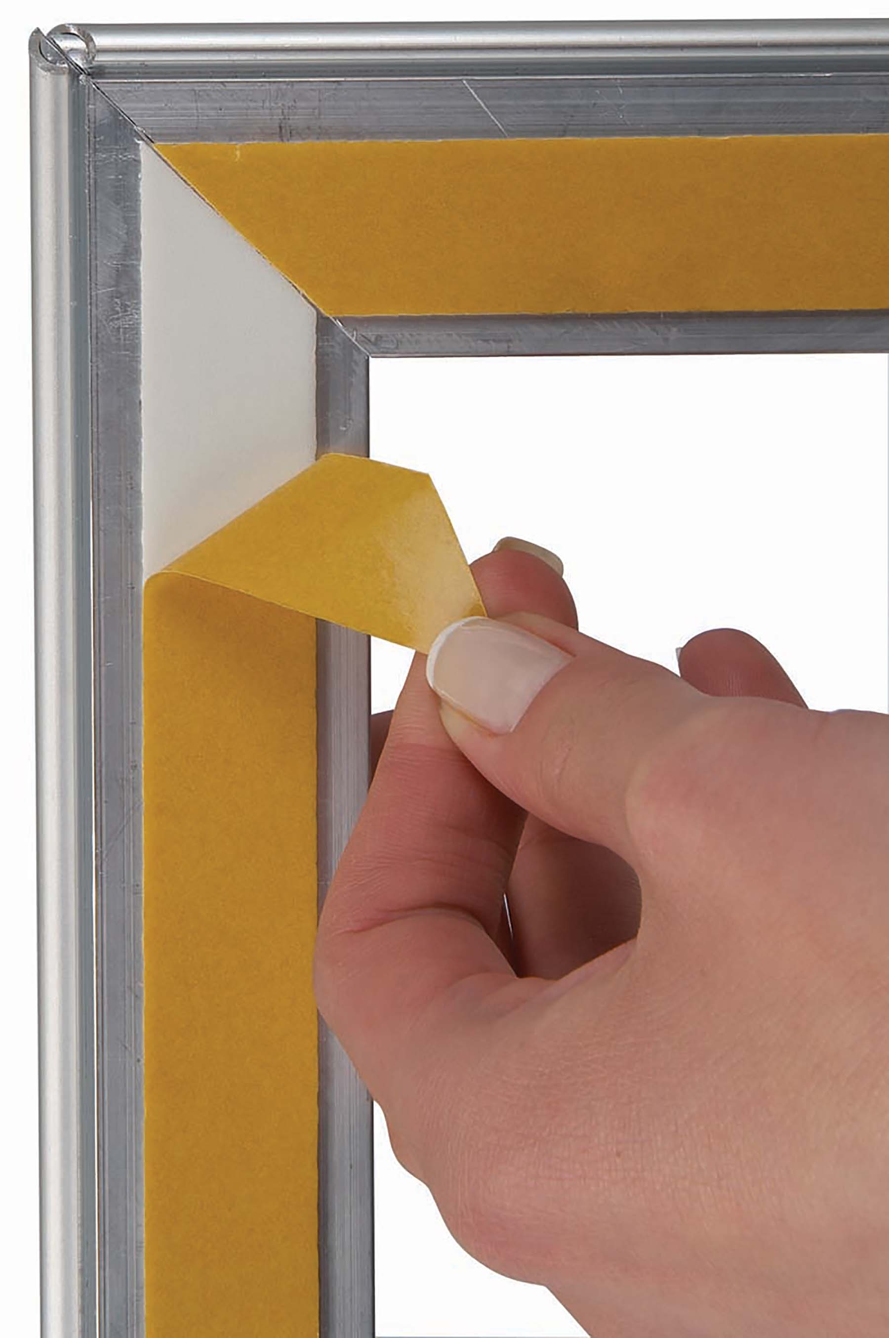 Fenster Klapprahmen WINDOW / Alu / silber-eloxiert
