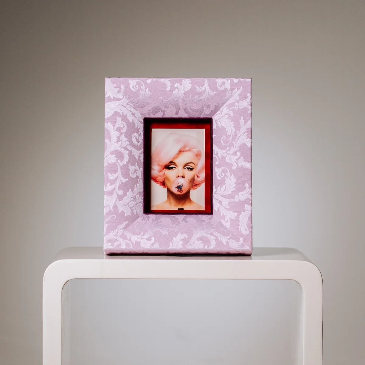 Exklusiver Fotorahmen - Duchess Flamingo