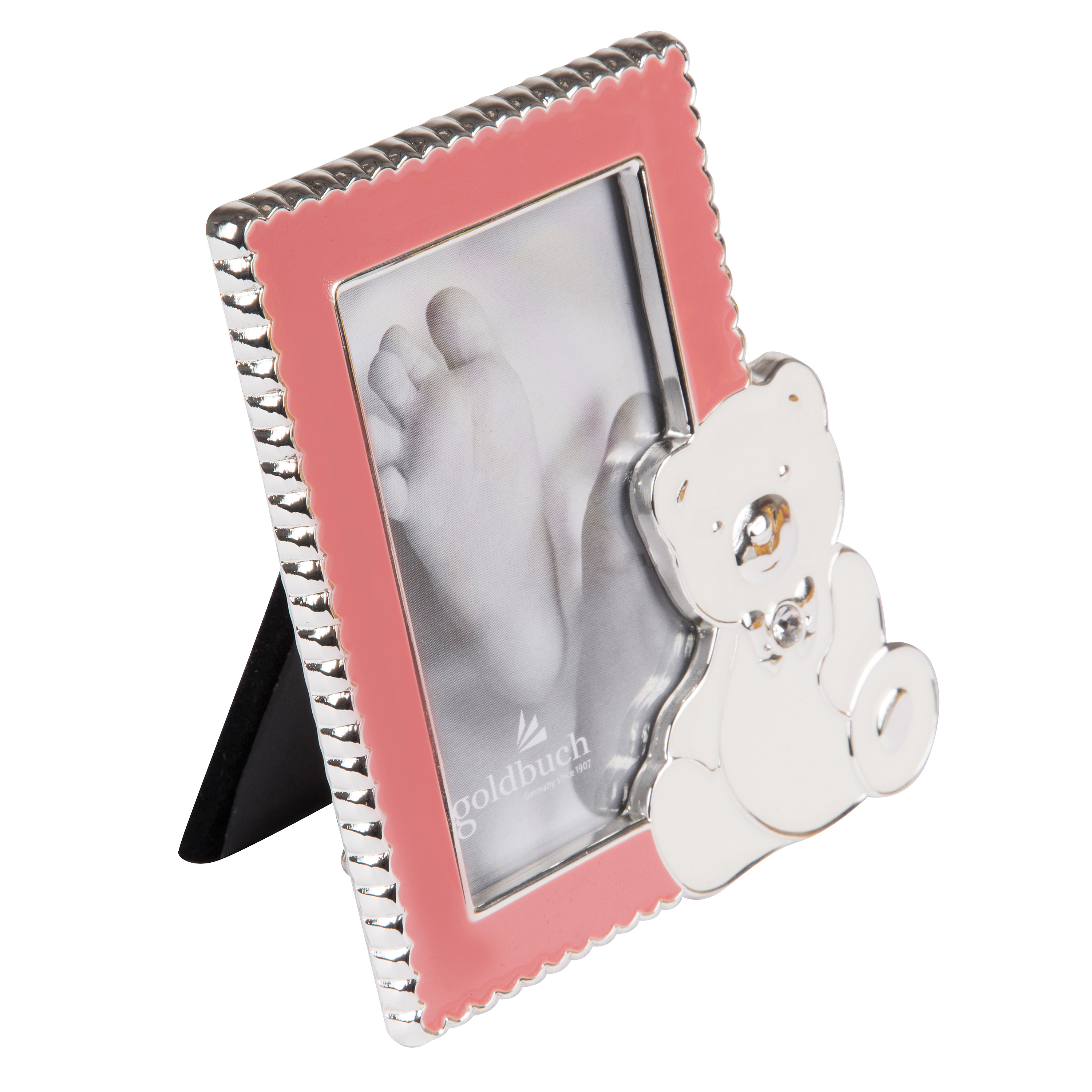 Metall Fotorahmen Sweet Bear - pink
