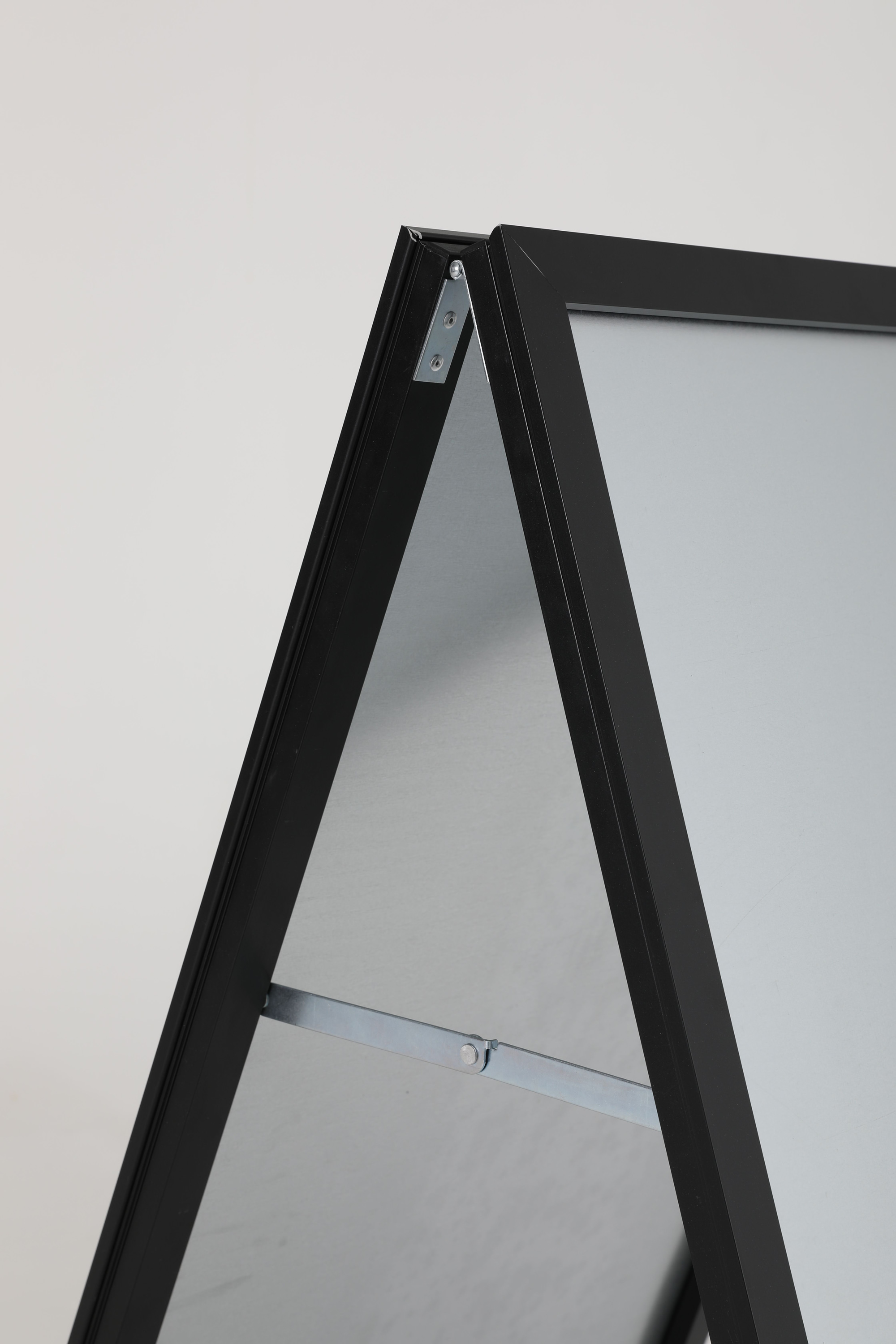 Alu Kundenstopper OUTDOOR HardLine wetterfest schwarz