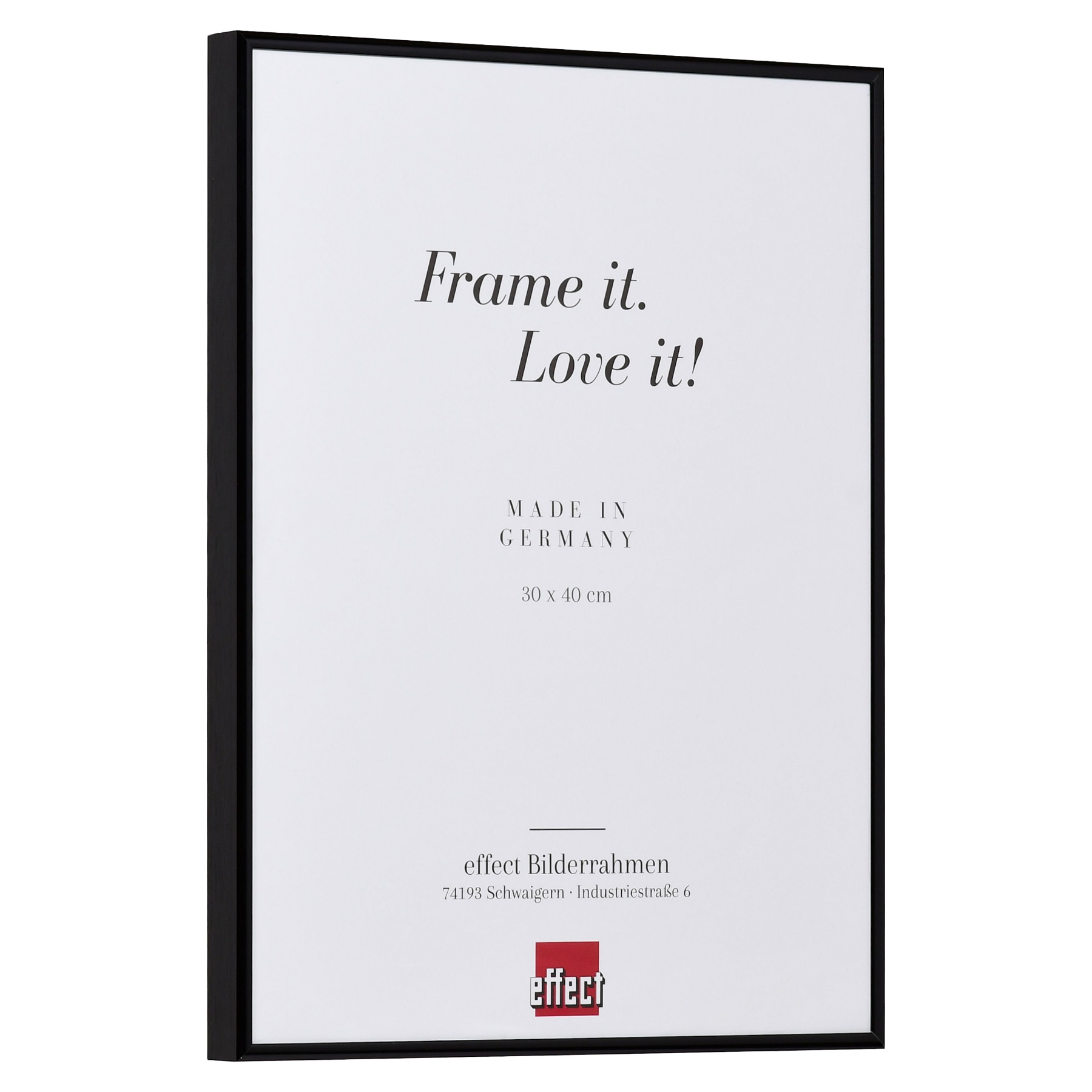Galerie Bilderrahmen Alu Quadro in 9 Farben