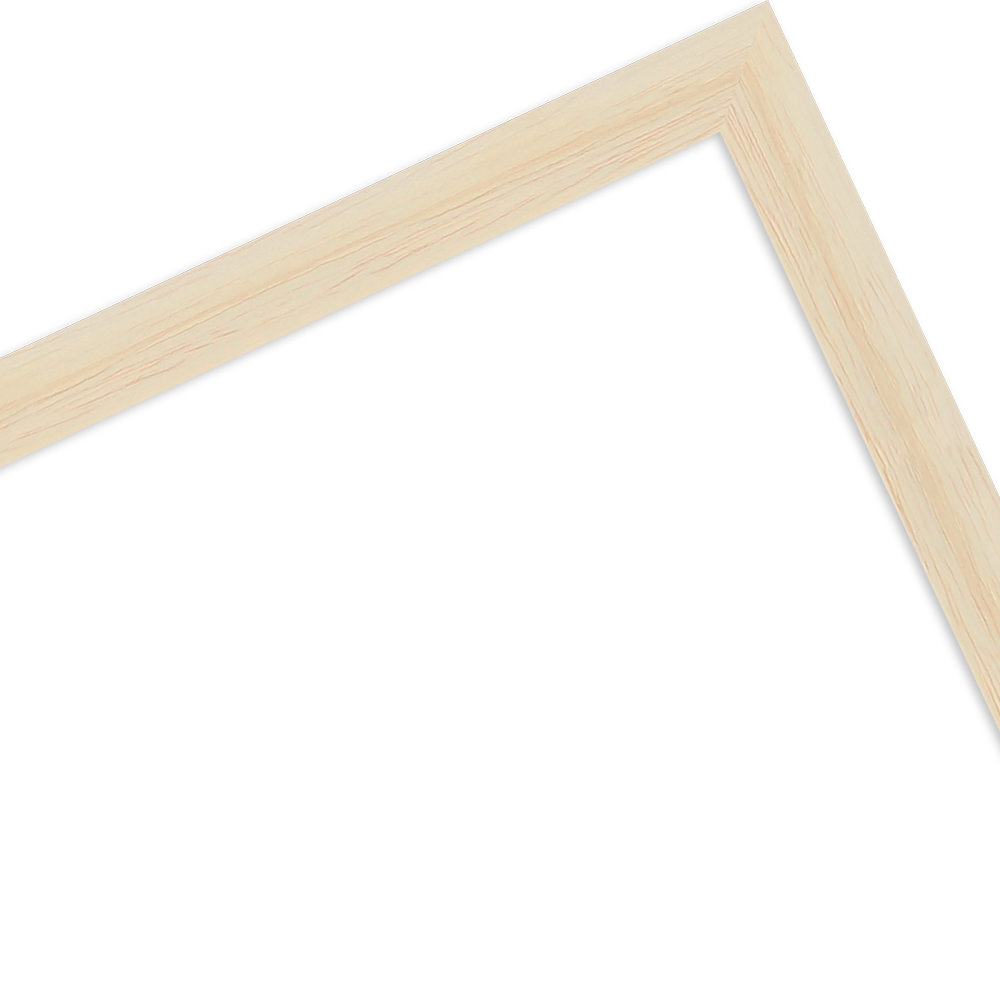 RAVARIO® Bilderrahmen RA-H950 Massivholz - Schmales Kastenprofil in 18 Farben