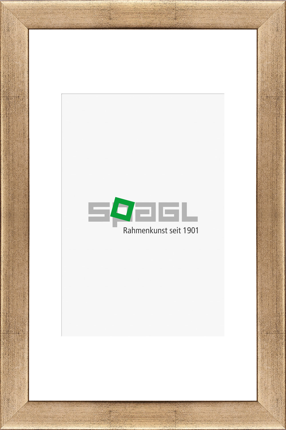 Holz Bilderrahmen Profil 0219 Metalloptik