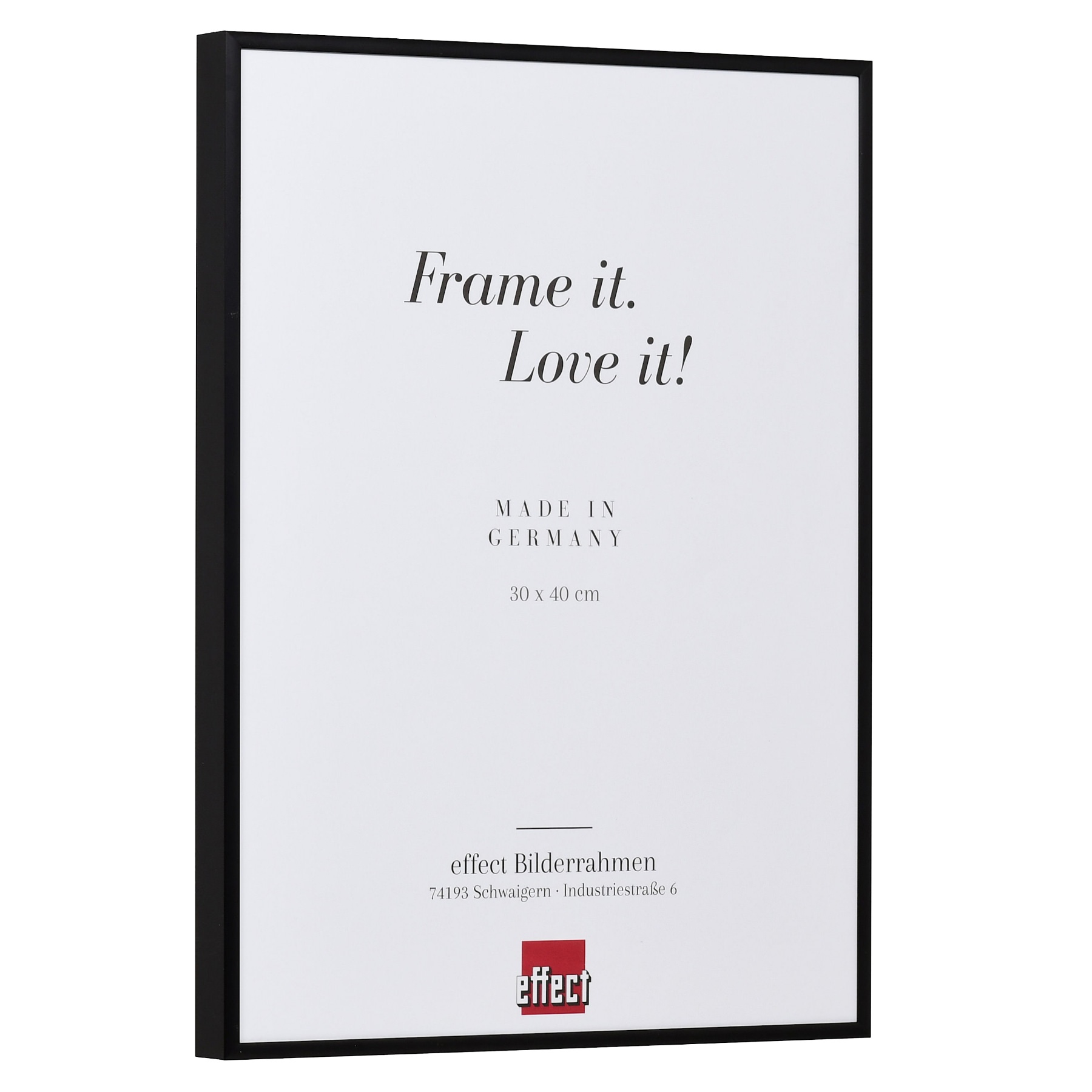 Galerie Bilderrahmen Alu Quadro in 9 Farben