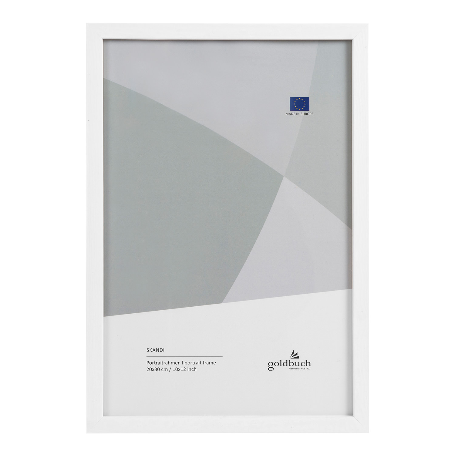 Holz Bilderrahmen Skandi weiss